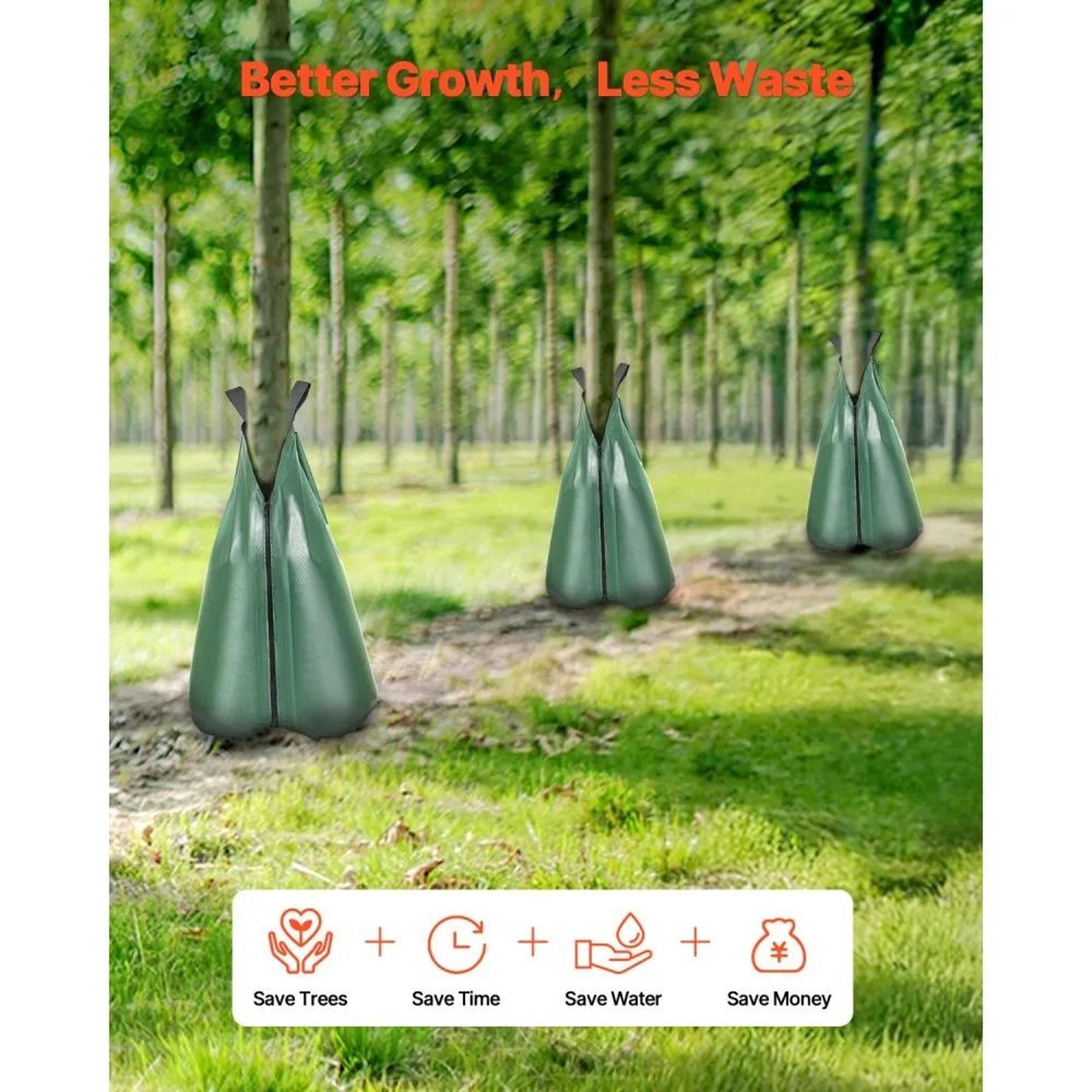 25 Pack 20 Gallon Tree Watering Bag Slow Release Irrigation System 2