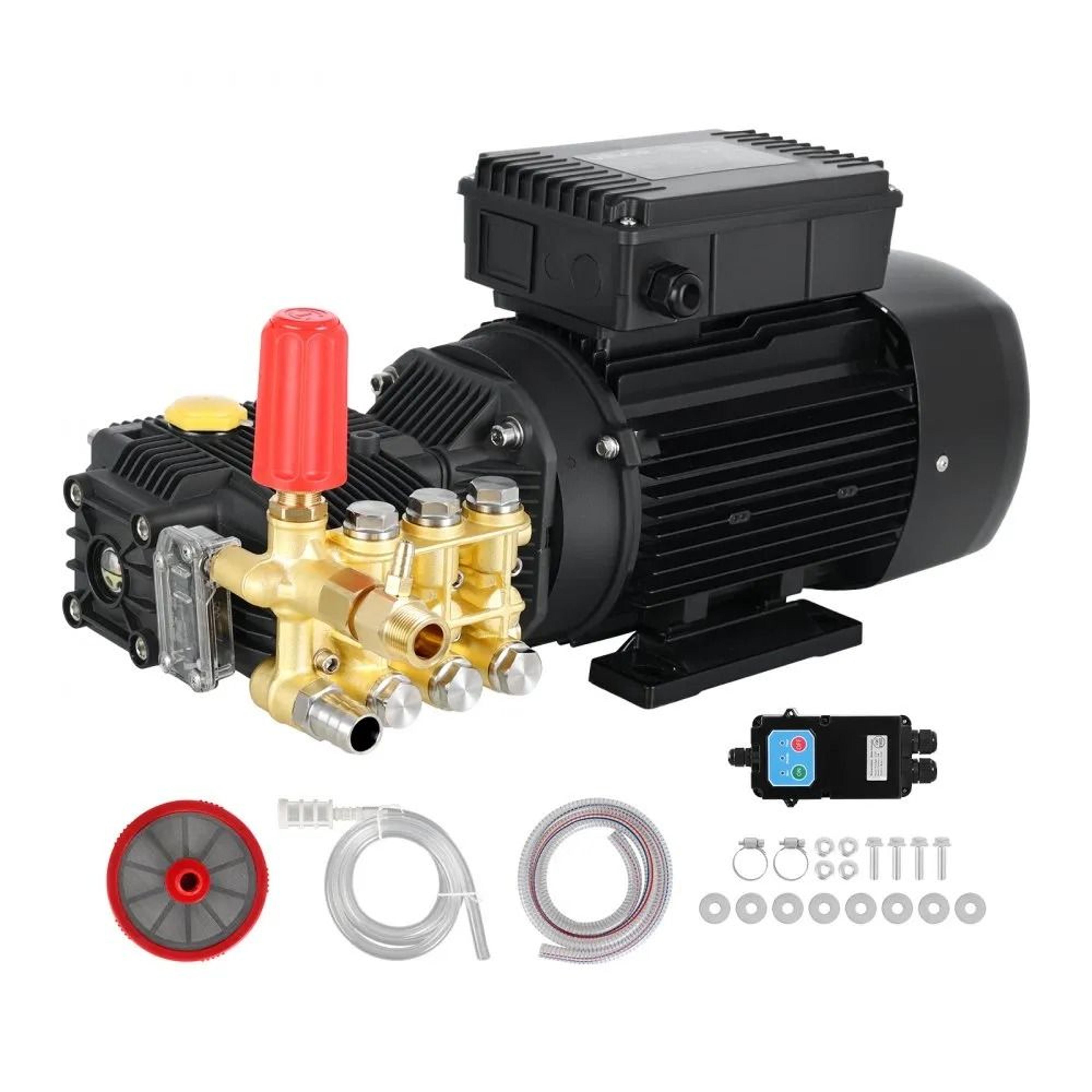 electric pressure washer pump kit 1220 psi 2.2 gpm triplex power cleaning pump