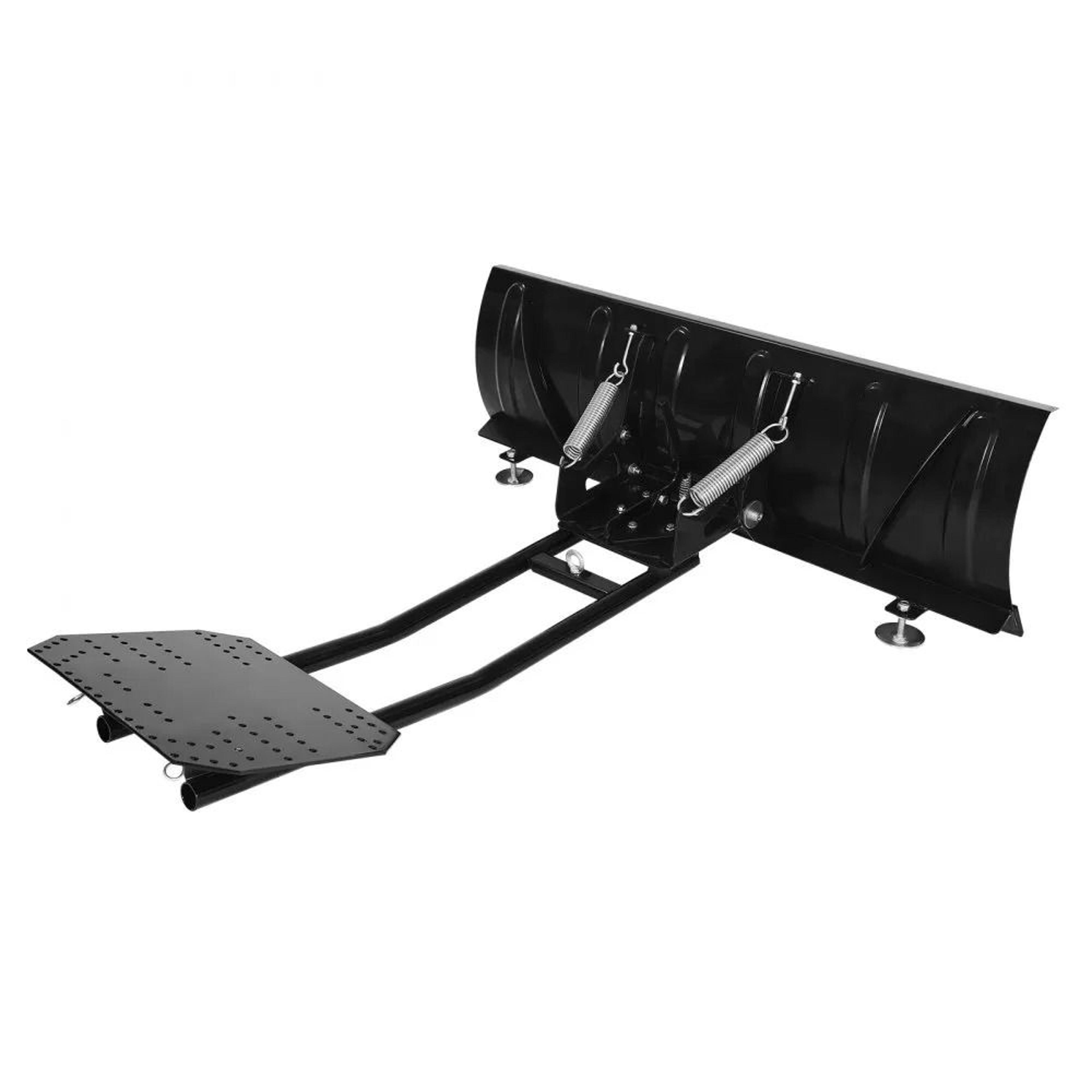 48 inch universal atv utv snow plow kit with adjustable steel blade
