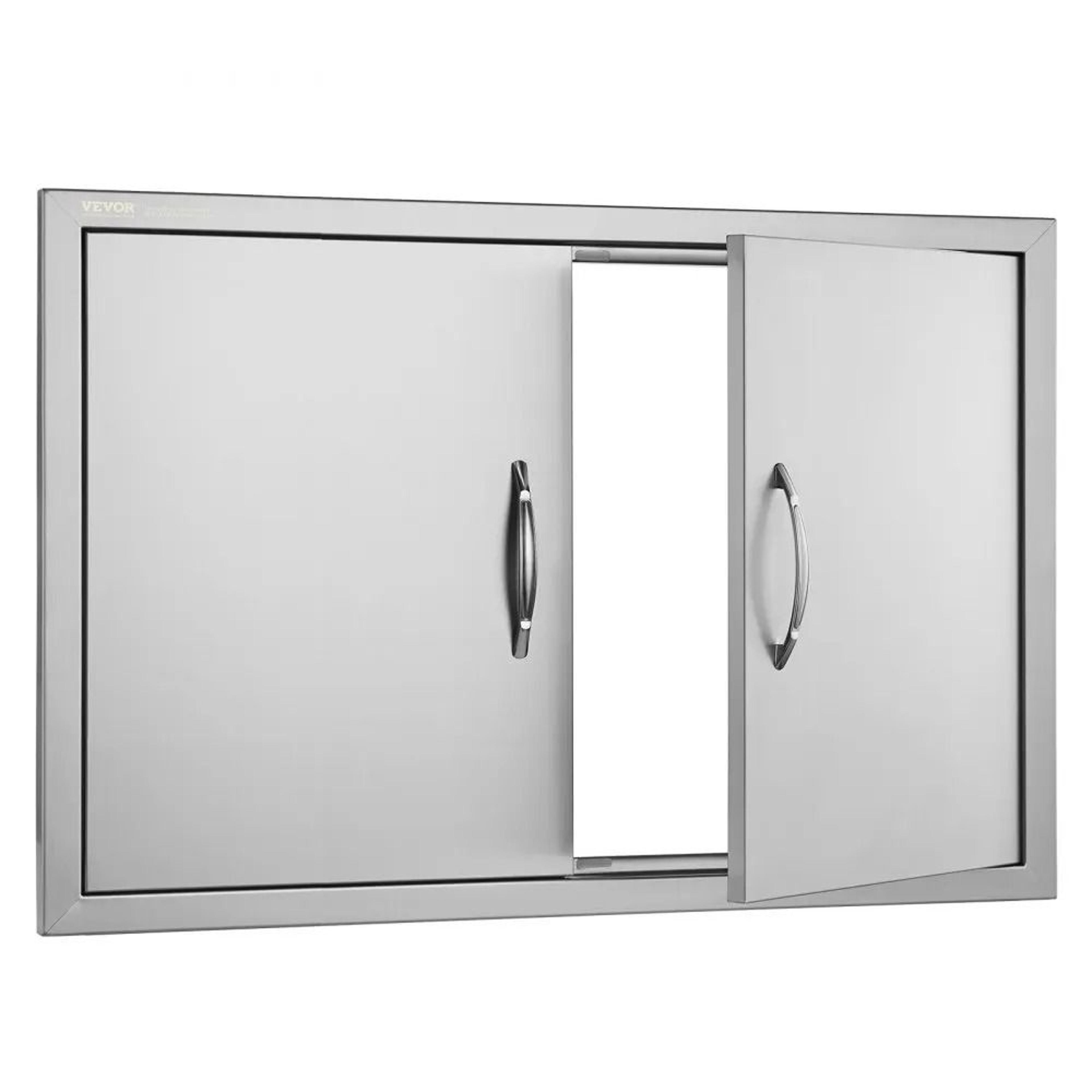 33 inch stainless steel bbq access door for outdoor kitchen and grill island