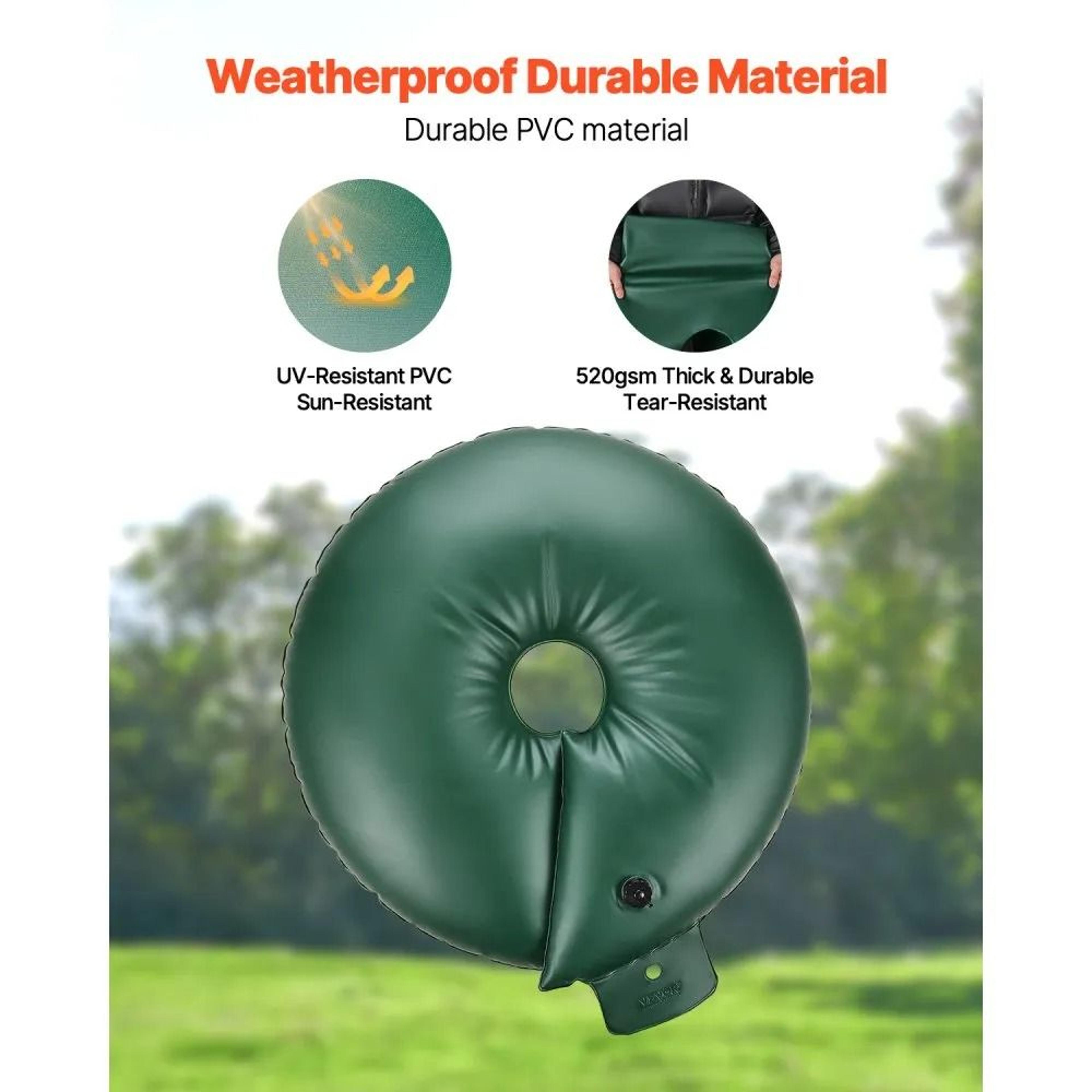 20 Gallon Tree Watering Rings 4 Pack Slow Release Tree Irrigation Bags For Deep Root Watering 3