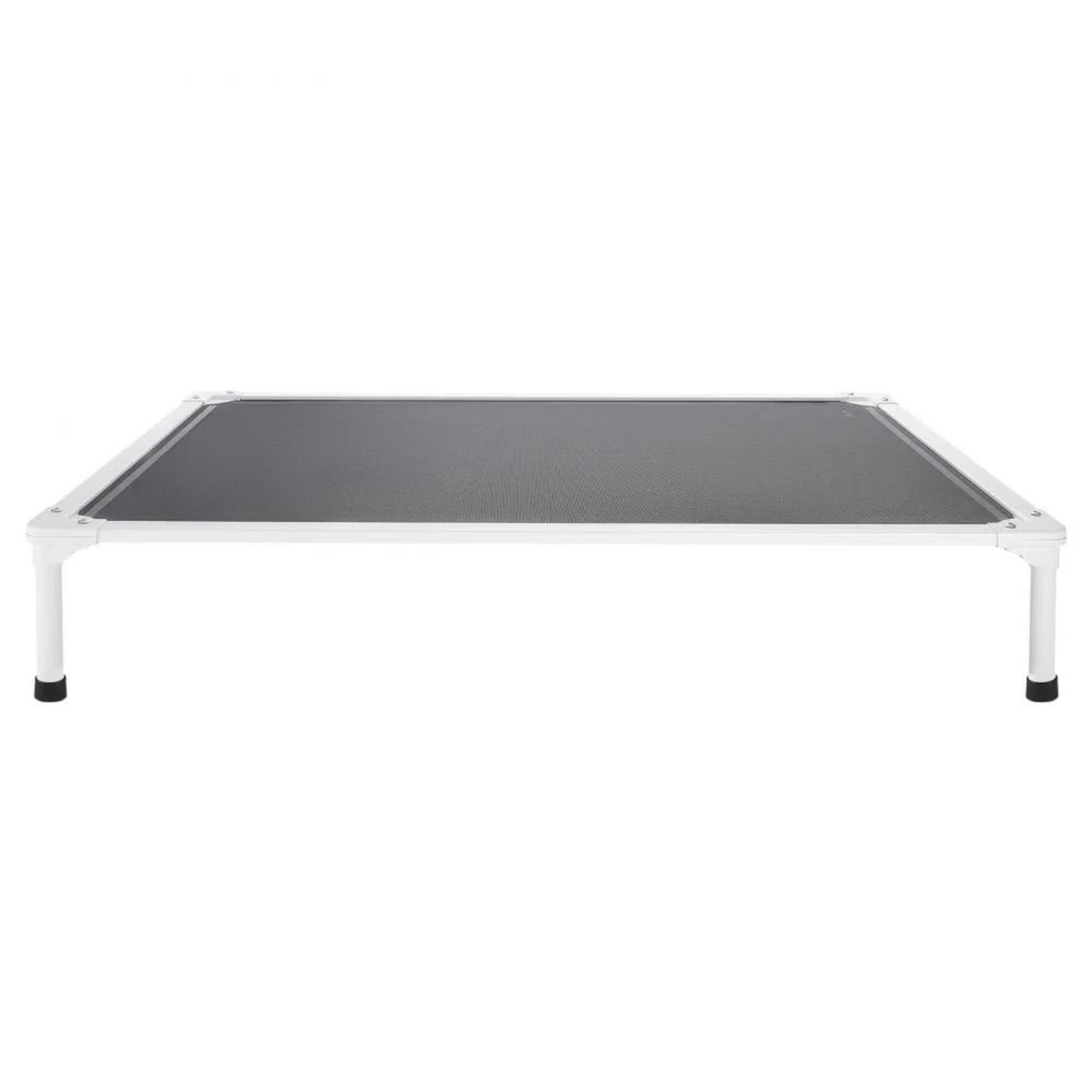 XL Elevated Dog Bed With Breathable Mesh Aluminum Frame And Portable Raised Dog Cot 7