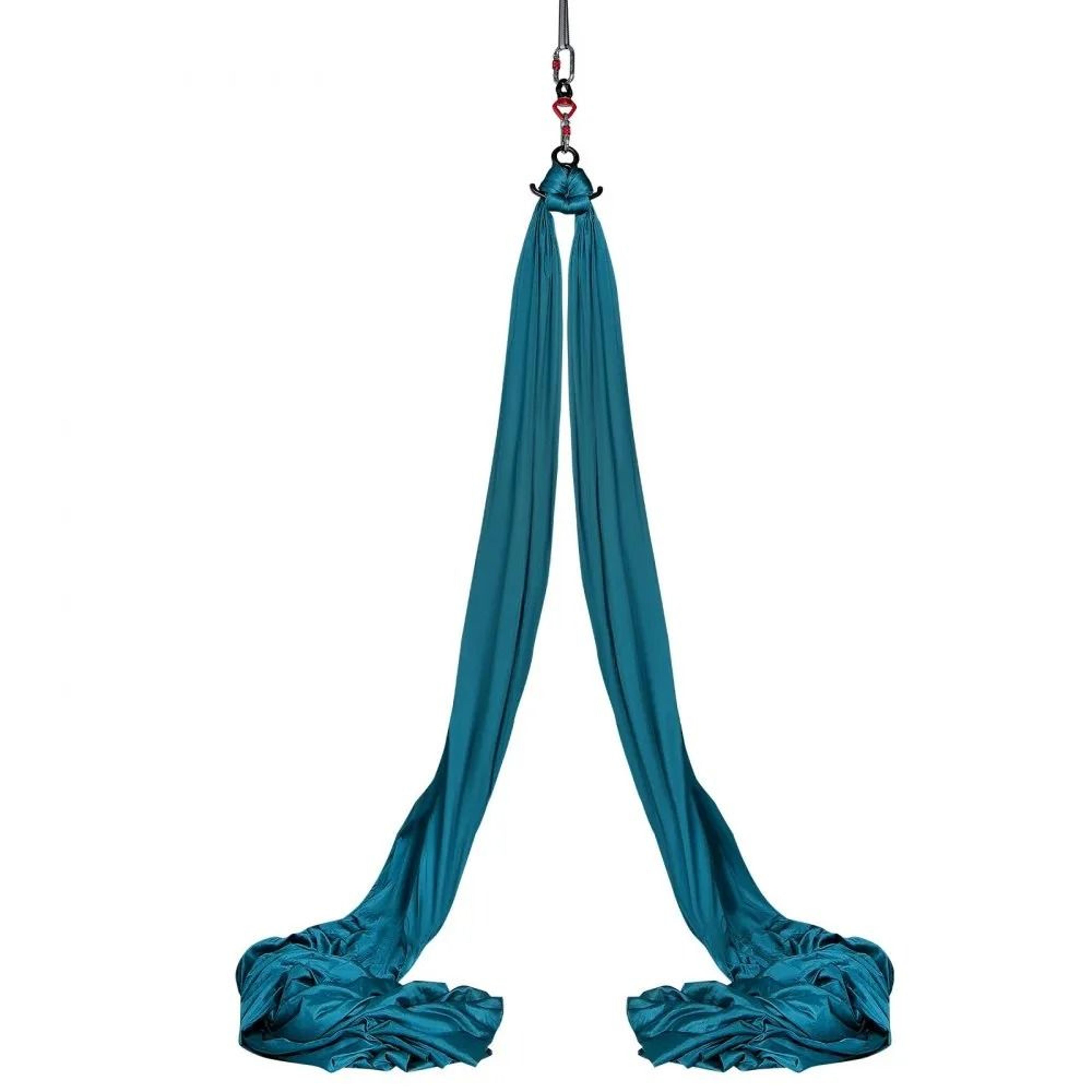 Aerial Yoga Hammock Kit With Nylon Aerial Silks And Heavy Duty Rigging 7