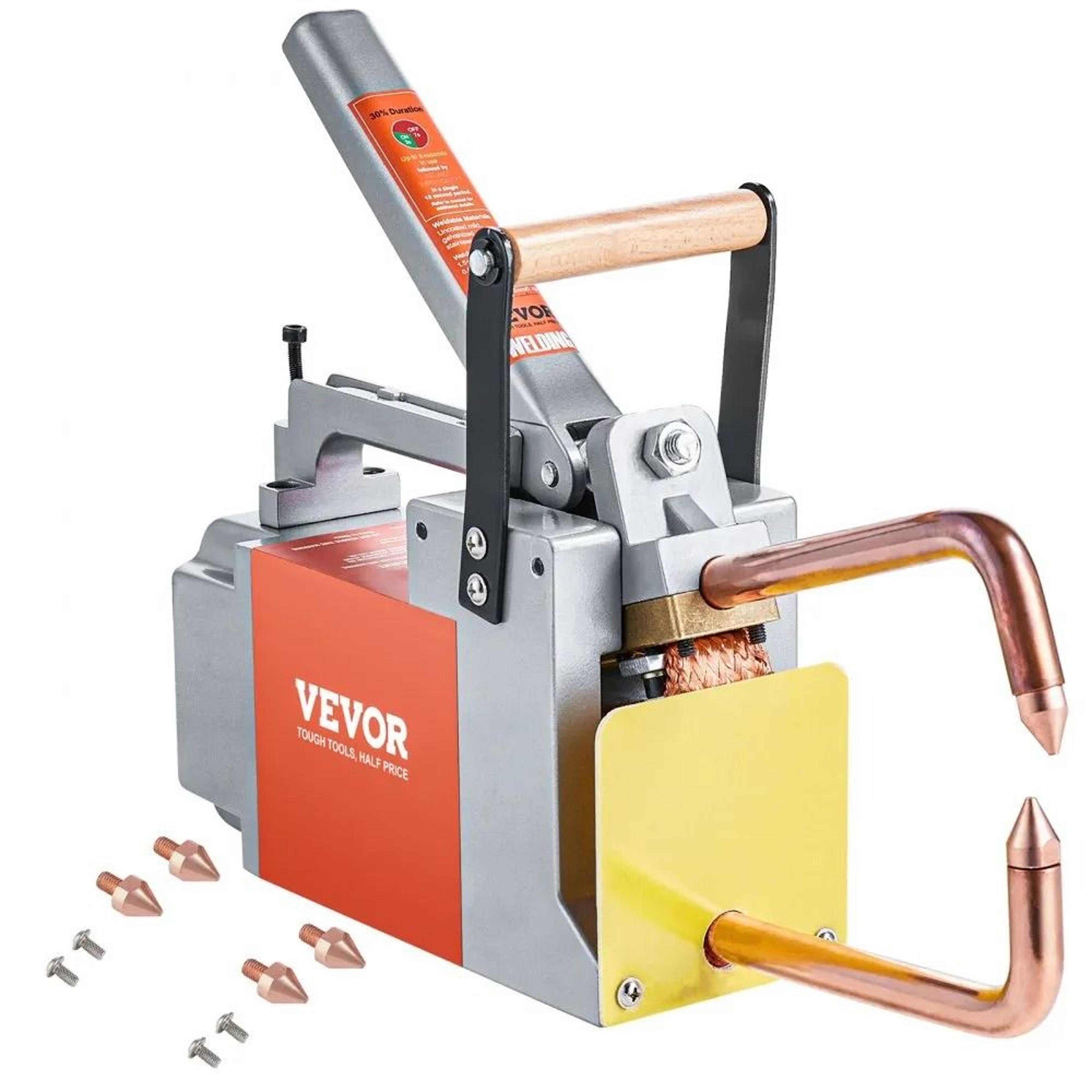 portable spot welder machine for steel sheet metal welding with handheld welding gun