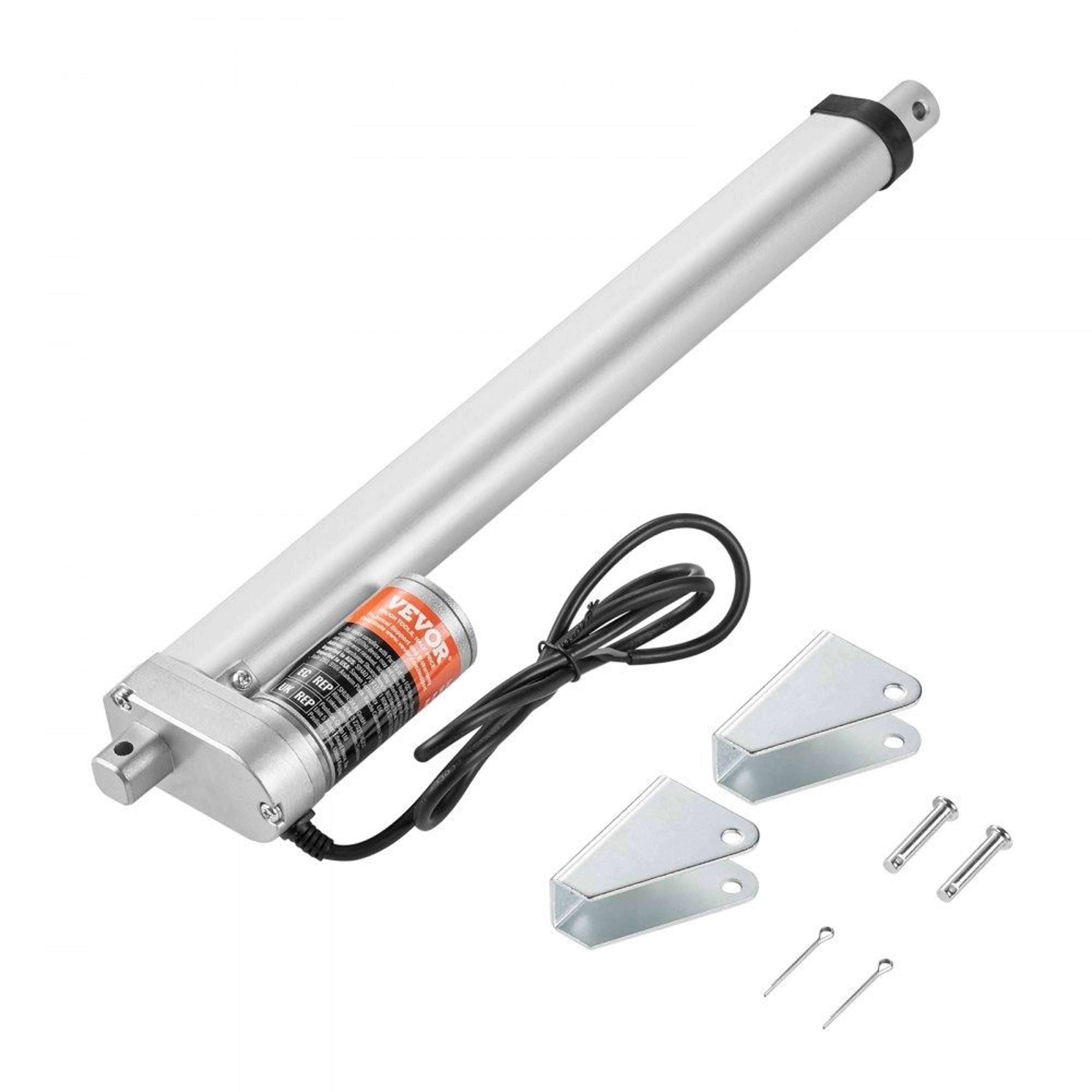 12v linear actuator 12 inch high speed 220lb electric linear motion motor