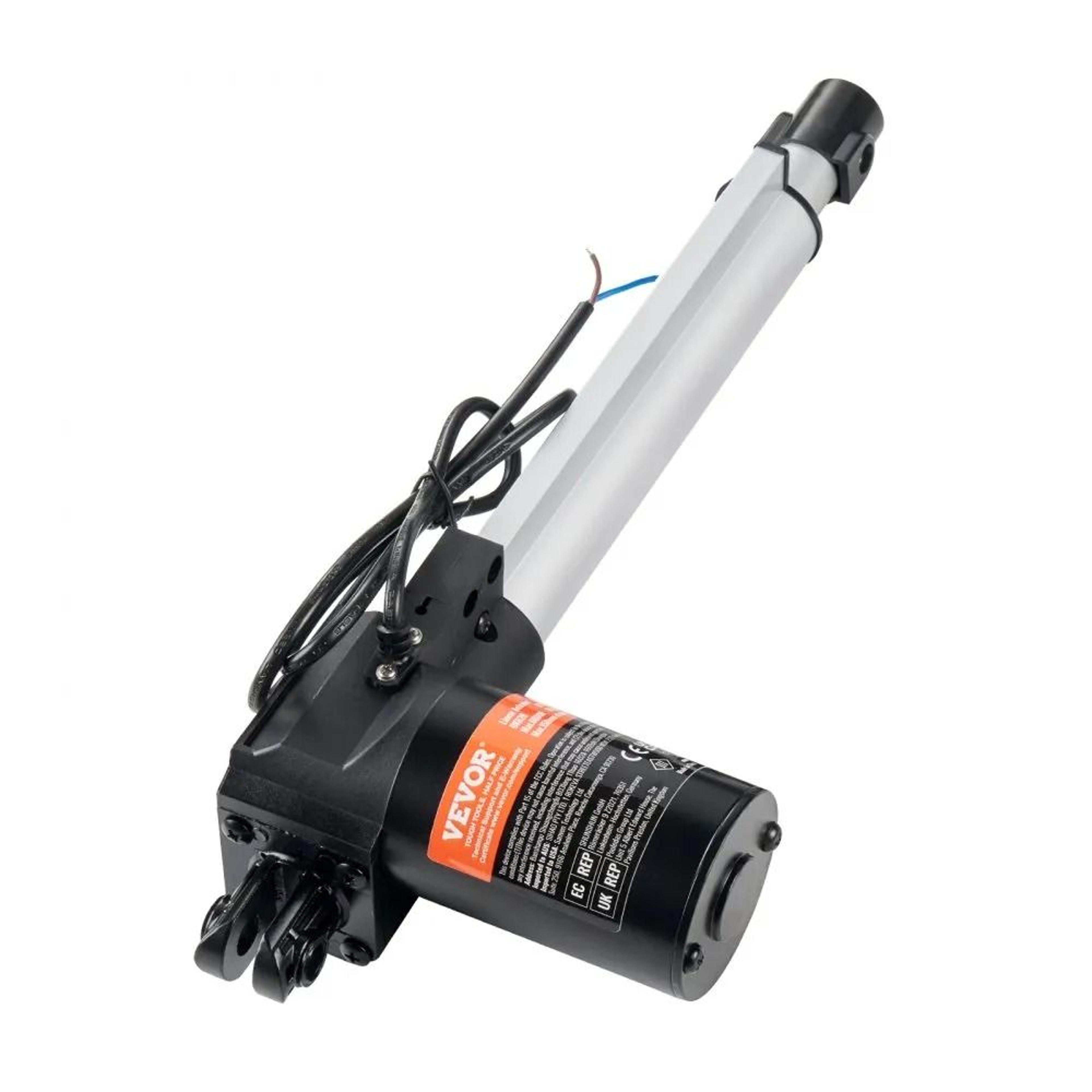 heavy duty 12v linear actuator 8 inch stroke 1320 lb electric lift motor