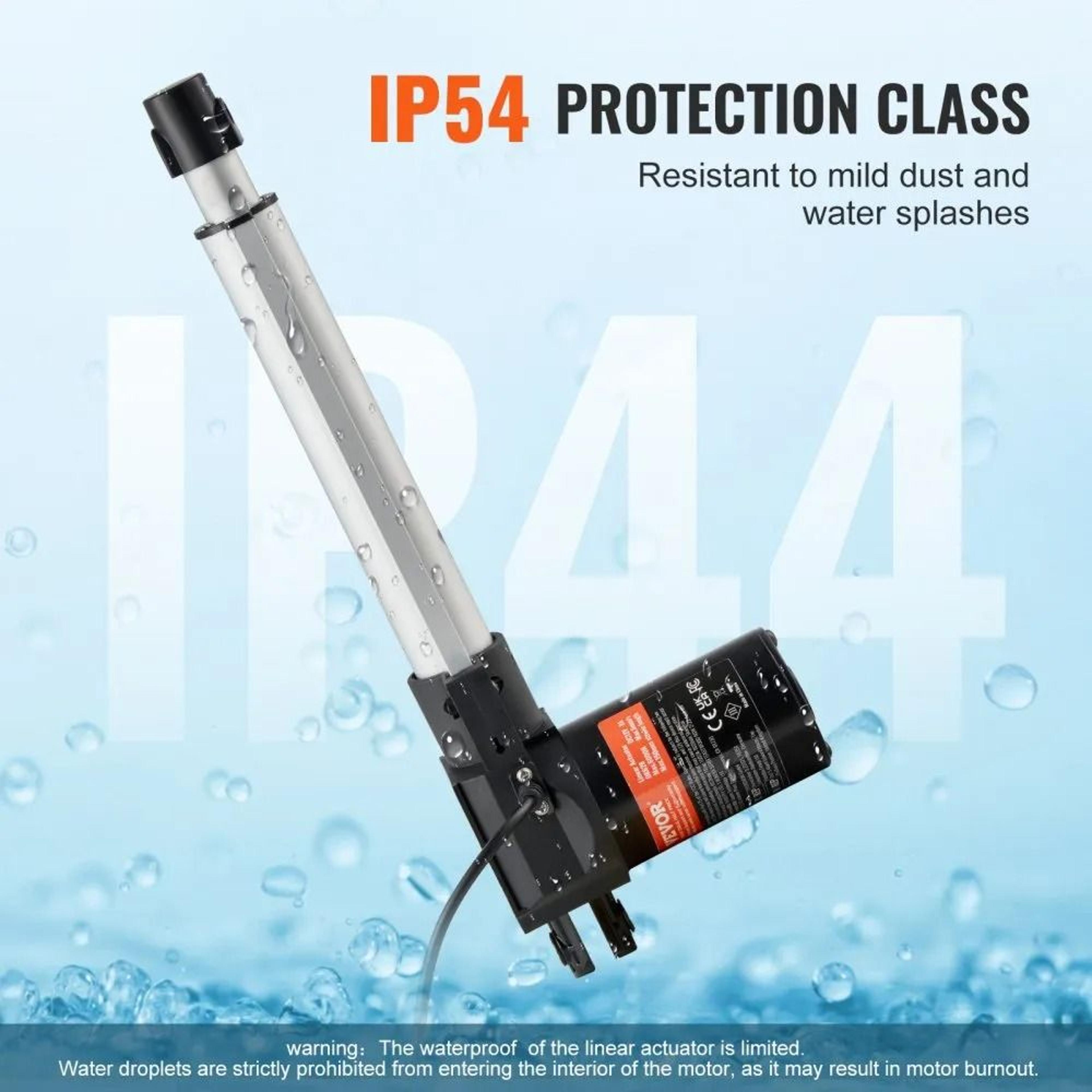 Heavy Duty 12V Linear Actuator 8 Inch Stroke 1320 Lb Electric Lift Motor 1