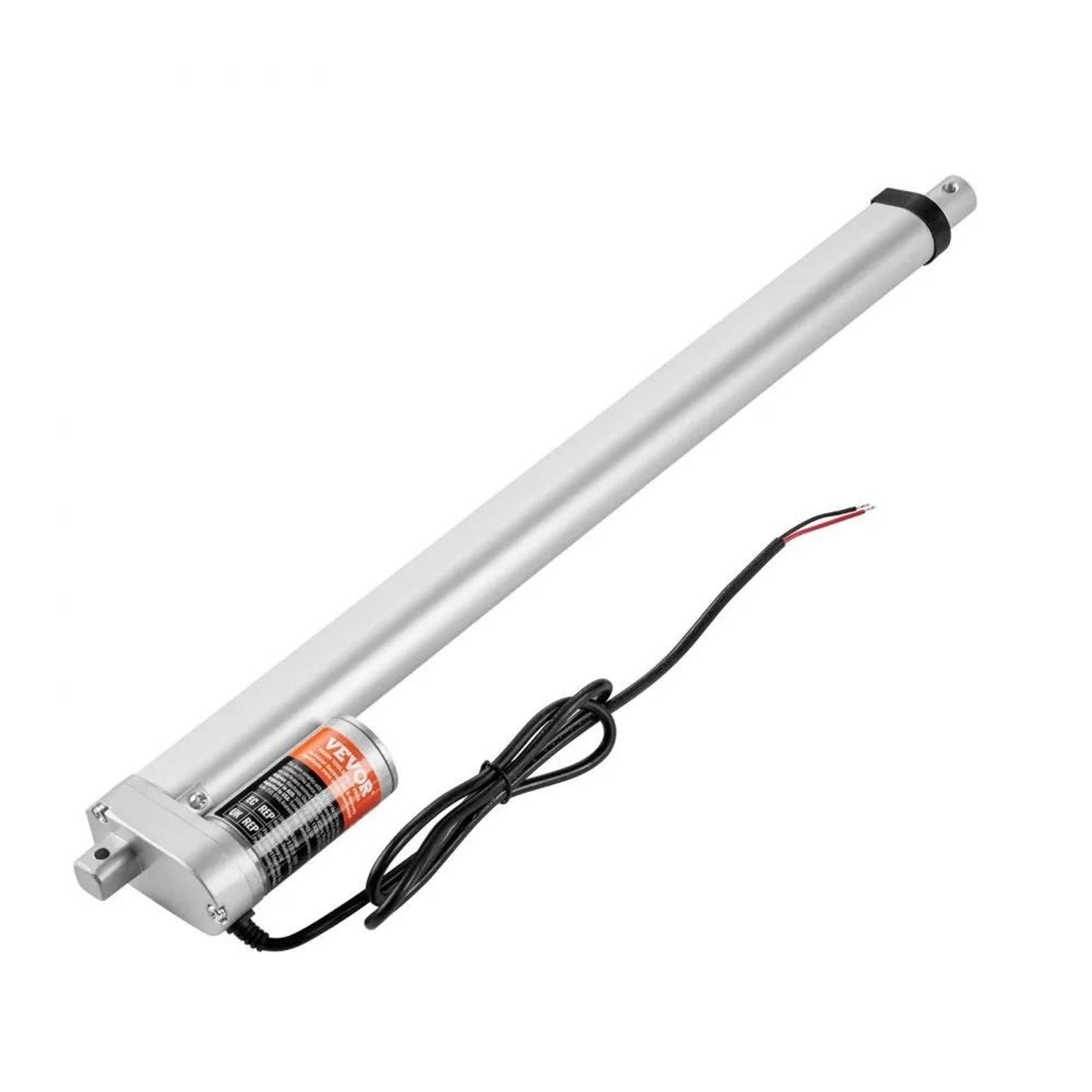 Heavy Duty 12V Linear Actuator With 18 Inch Stroke 330 Lb Load And IP54 Protection 8