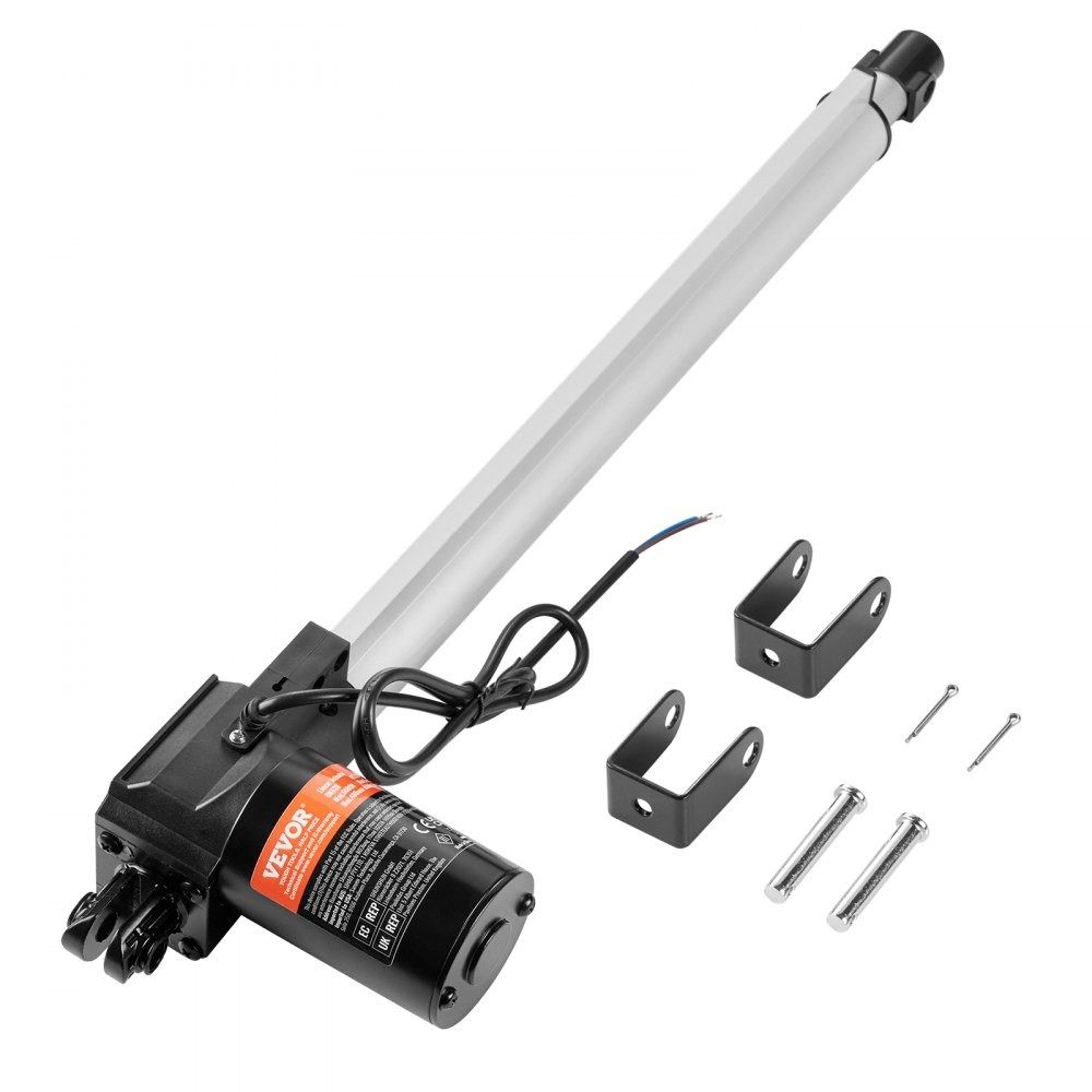 heavy duty 12v linear actuator 16 inch 6000n for industrial automation