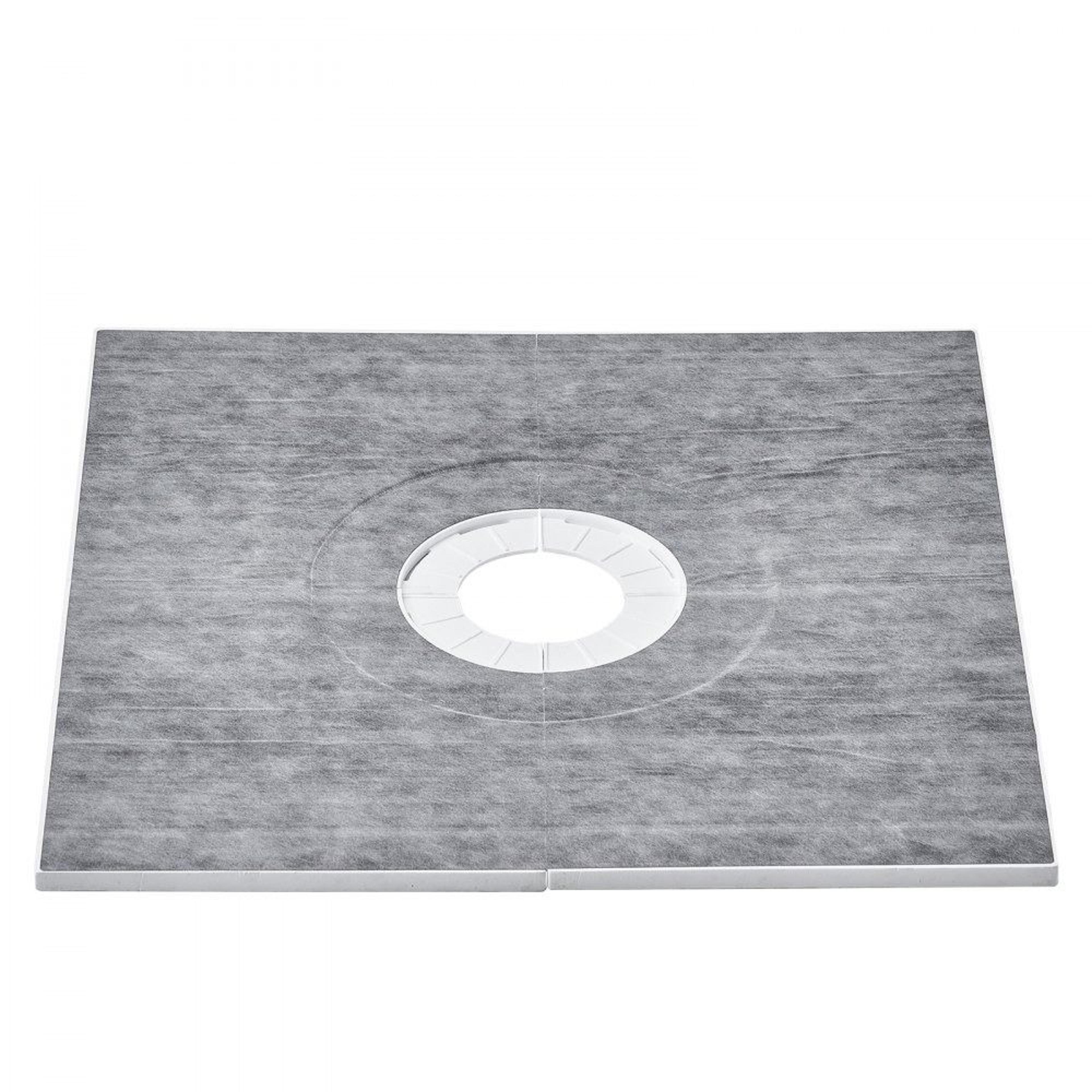 Waterproof 36x36 Shower Pan Kit With Center Drain And Lightweight EPS Base 7
