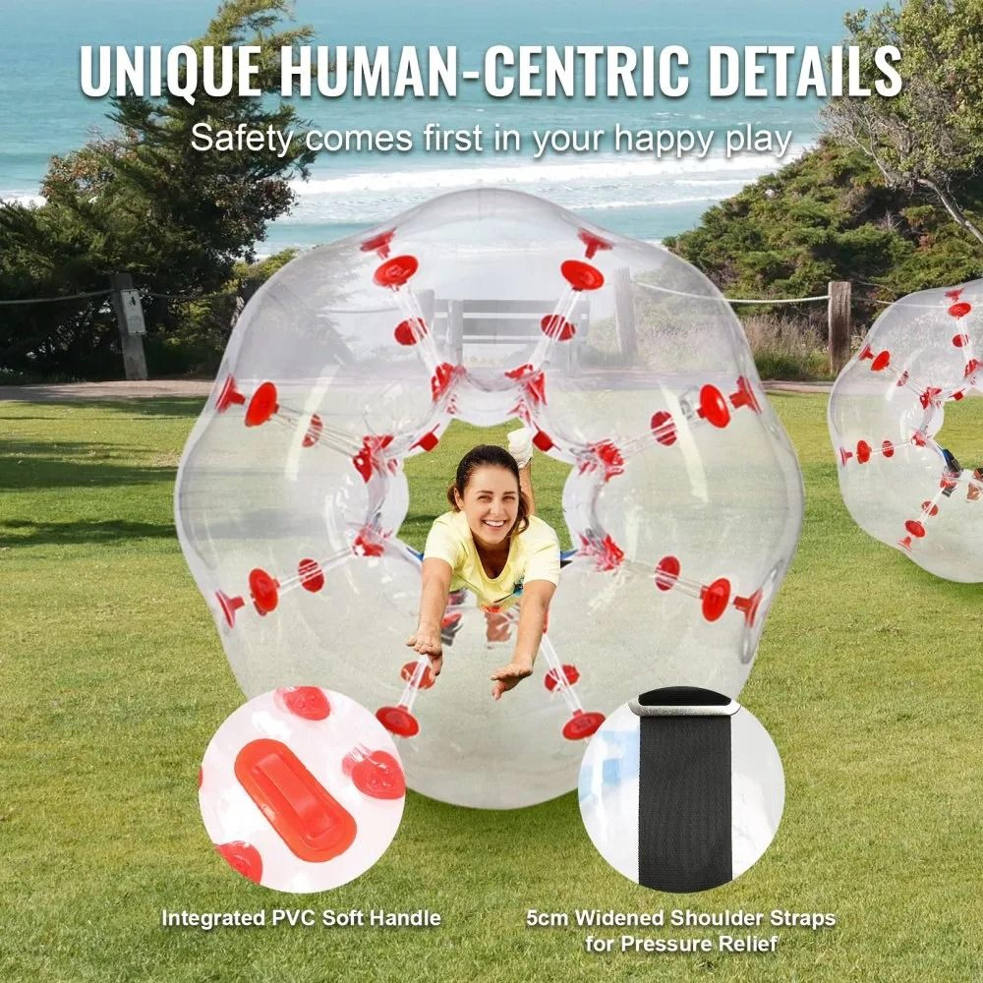 Inflatable Bumper Ball Body Zorb Ball For Teens And Adults Outdoor Team Games 2