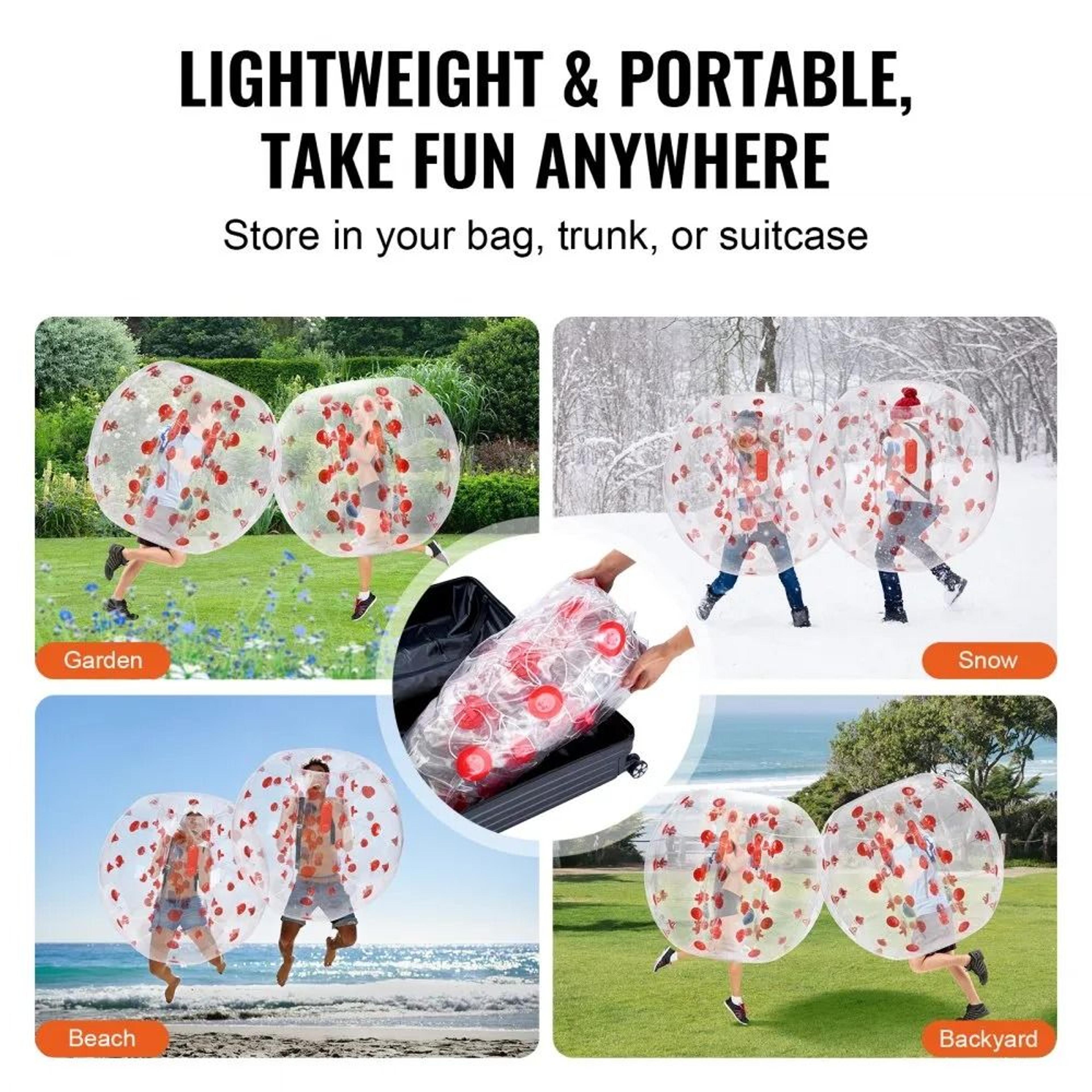 Inflatable Bumper Ball Body Zorb Ball For Teens And Adults Outdoor Team Games 6