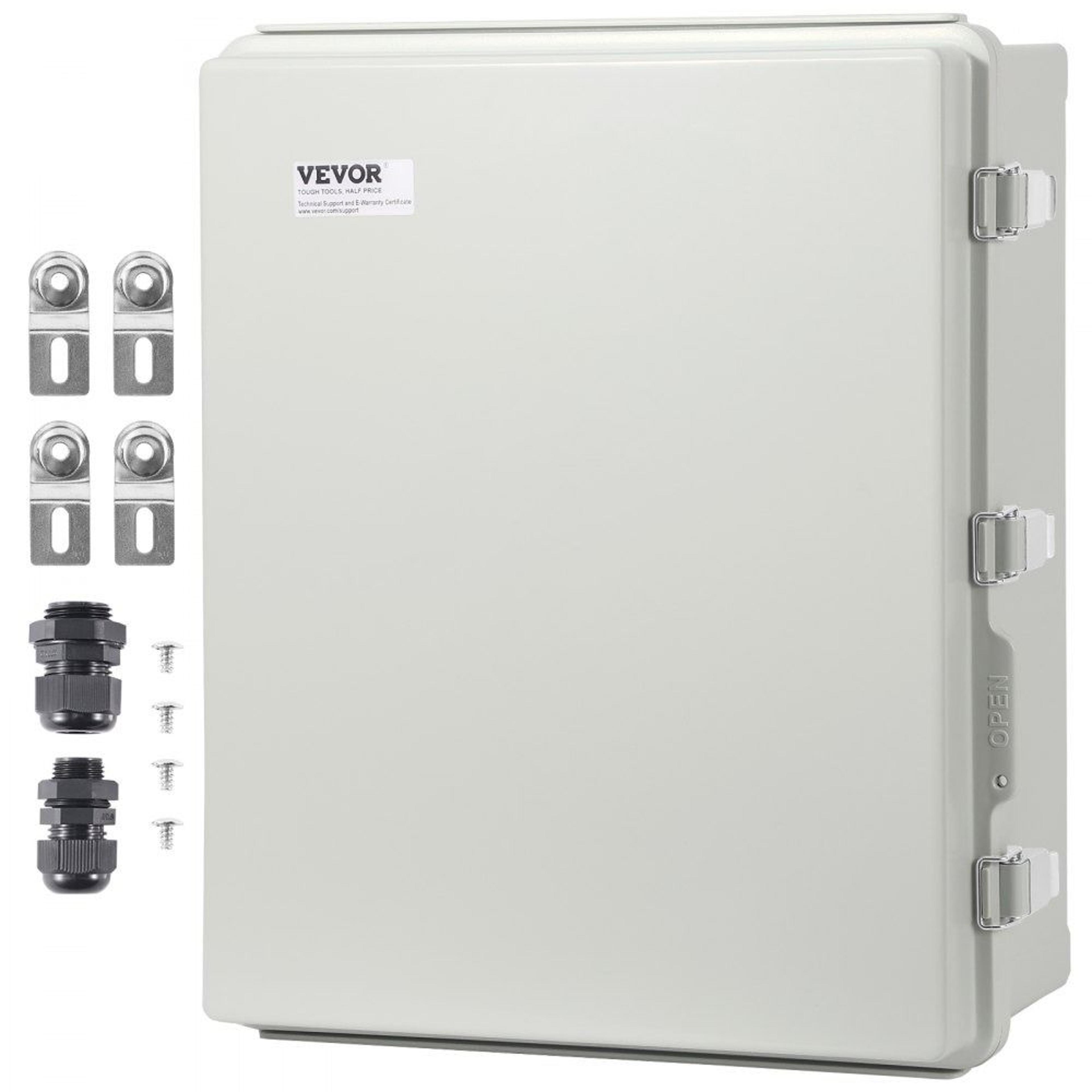ip67 waterproof outdoor electrical junction box with impact resistant abs enclosure