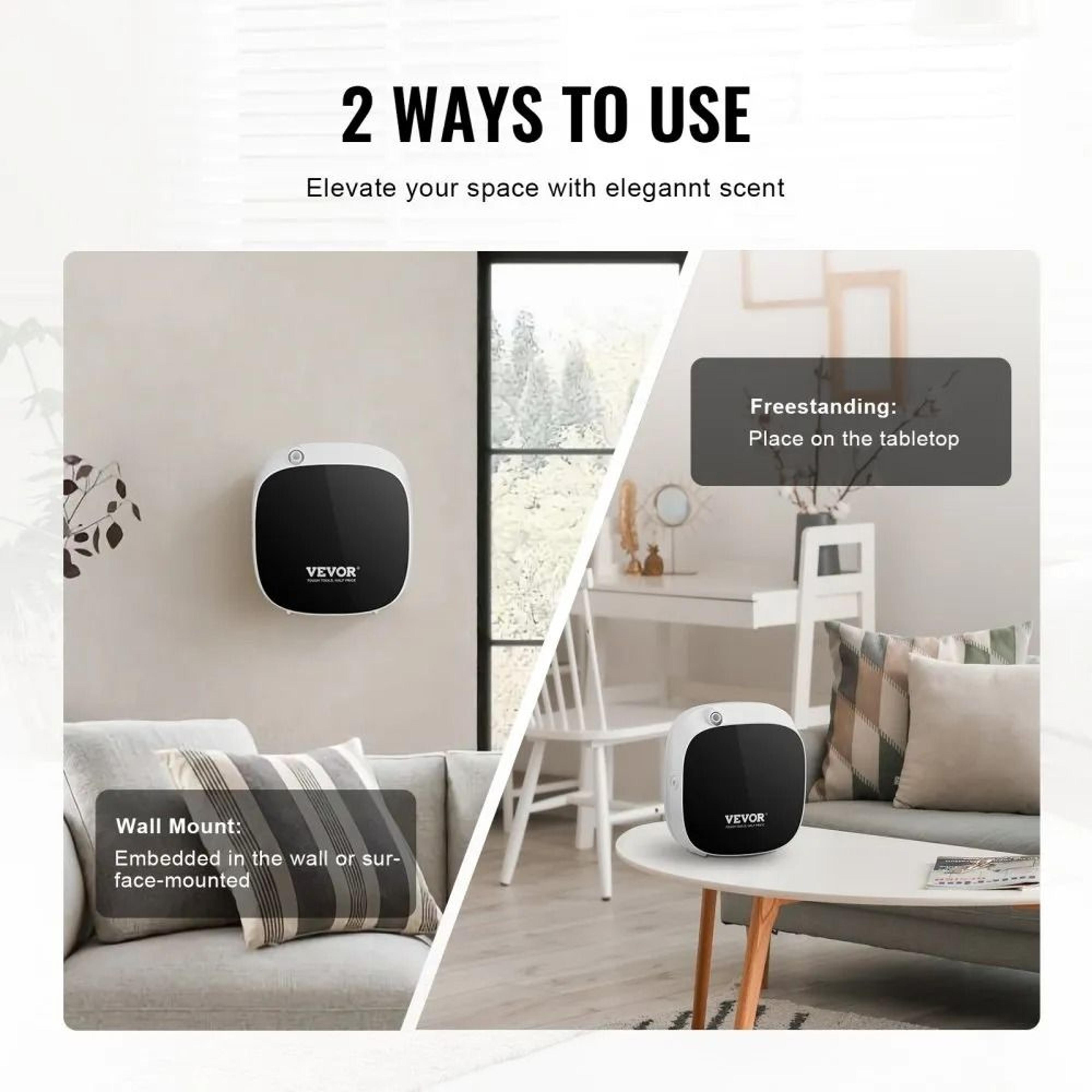 Smart Waterless Essential Oil Diffuser With Bluetooth Cold Air Scent Technology 6