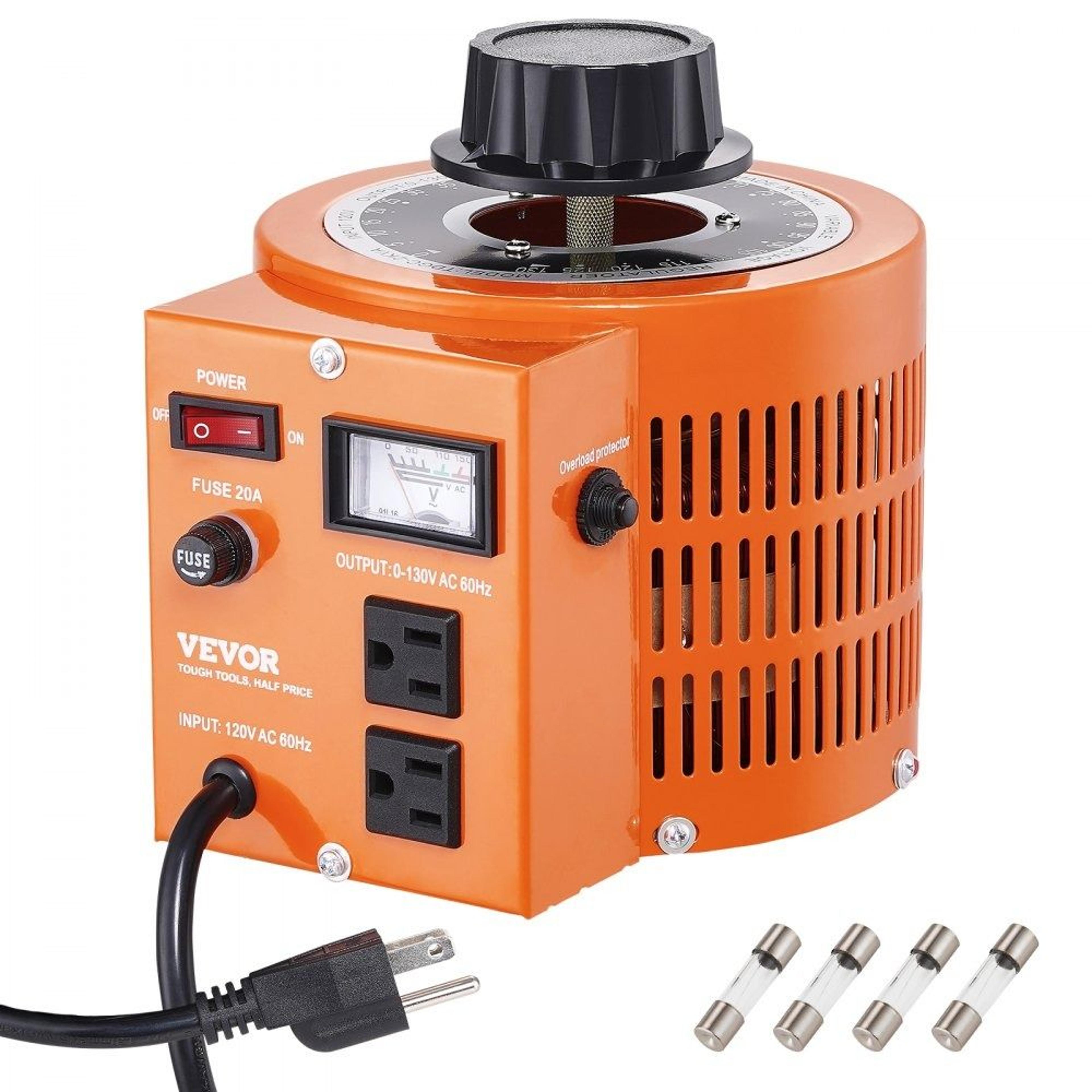 2000va variable voltage transformer adjustable ac voltage regulator power supply