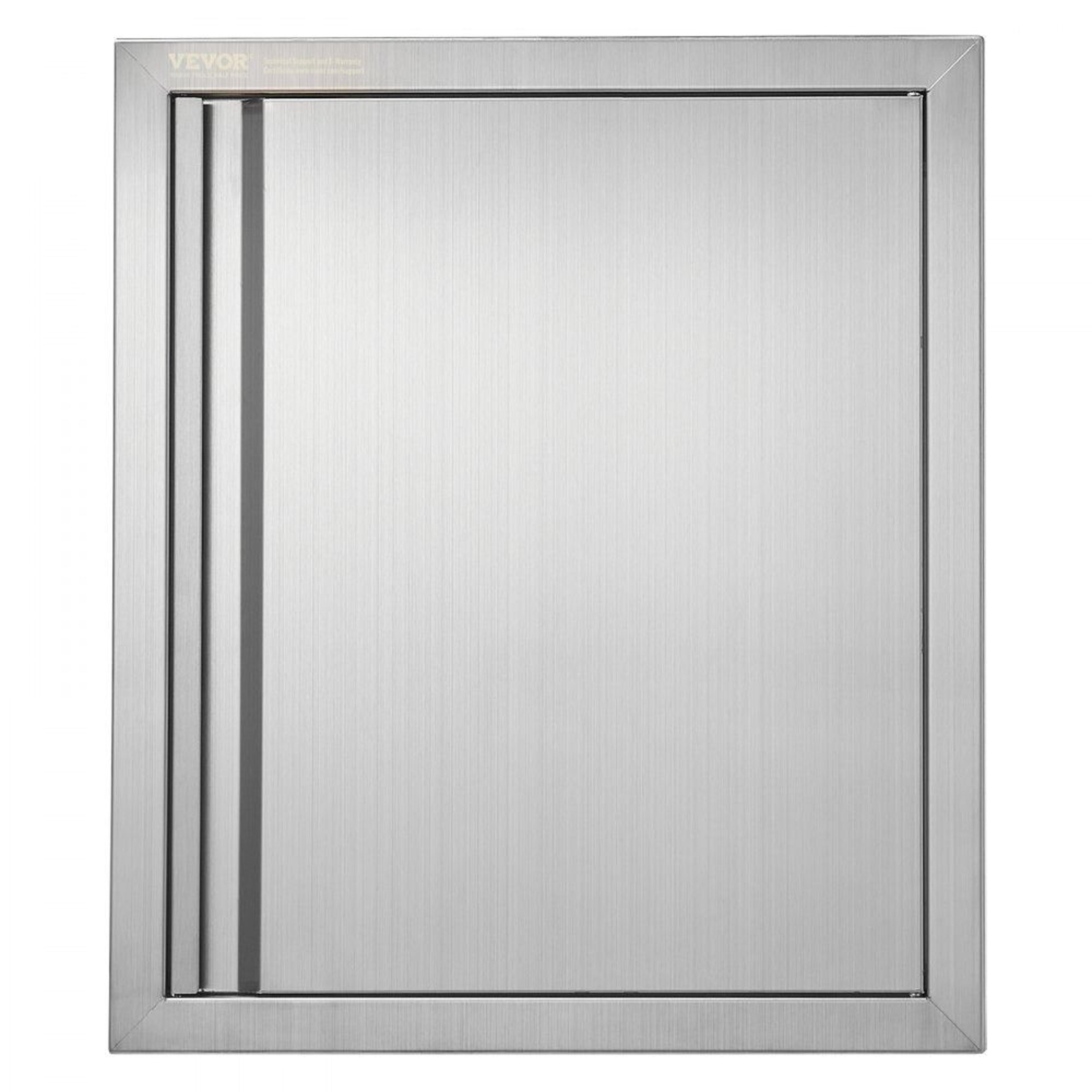 stainless steel bbq access door for outdoor kitchen grill island cabinet