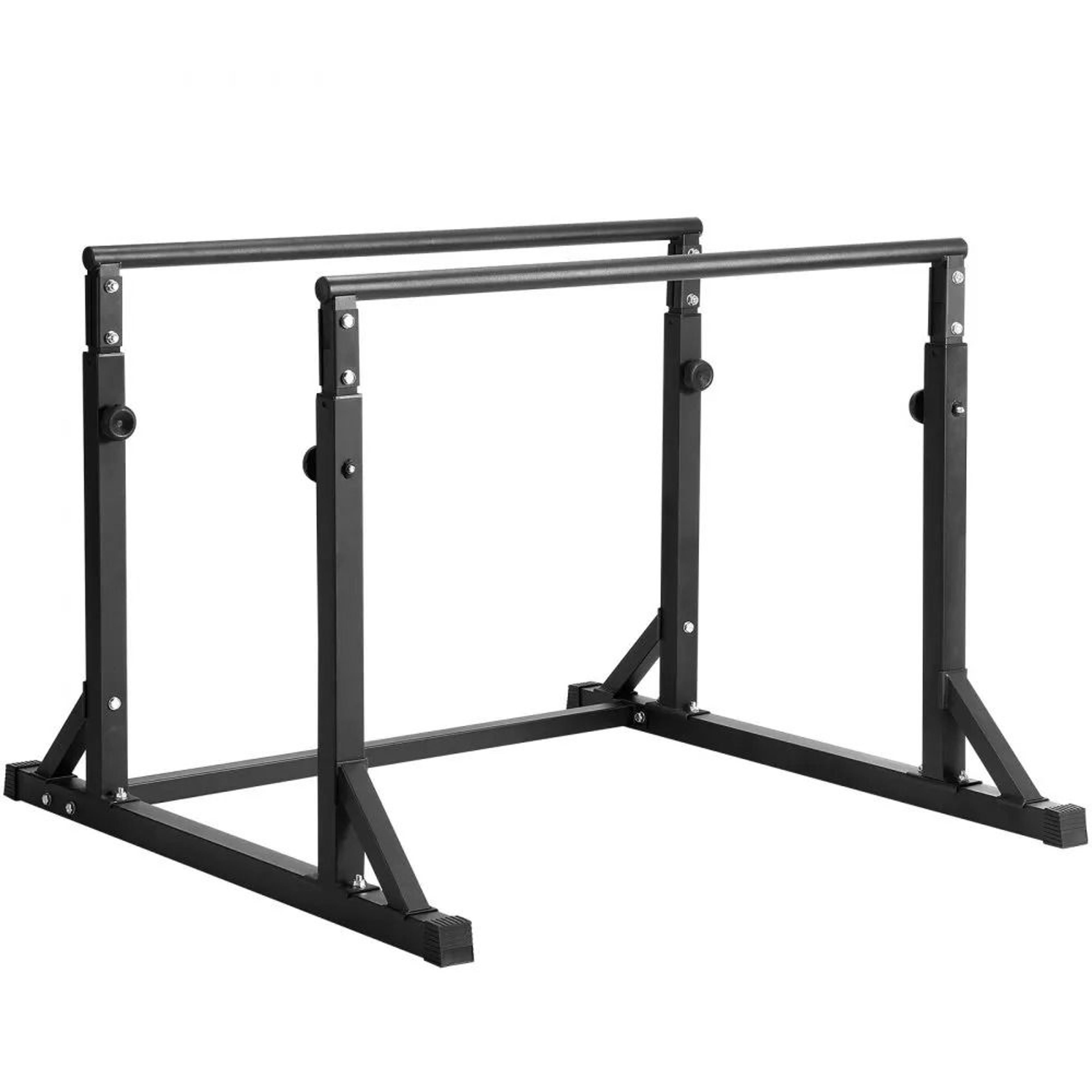 Adjustable Heavy Duty Dip Bar Station For Home Gym Strength Training 7