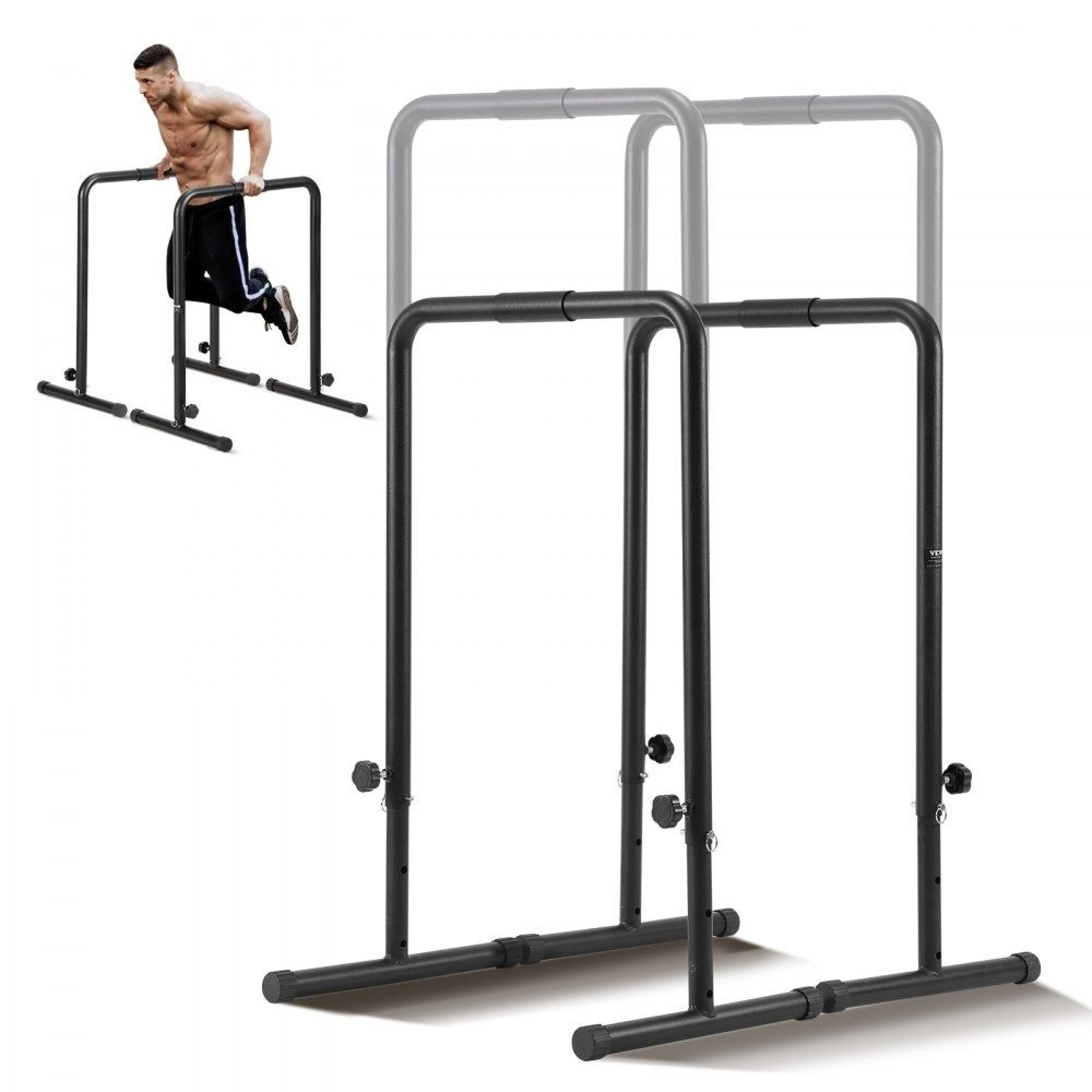 adjustable dip bars heavy duty dip station for home gym strength training