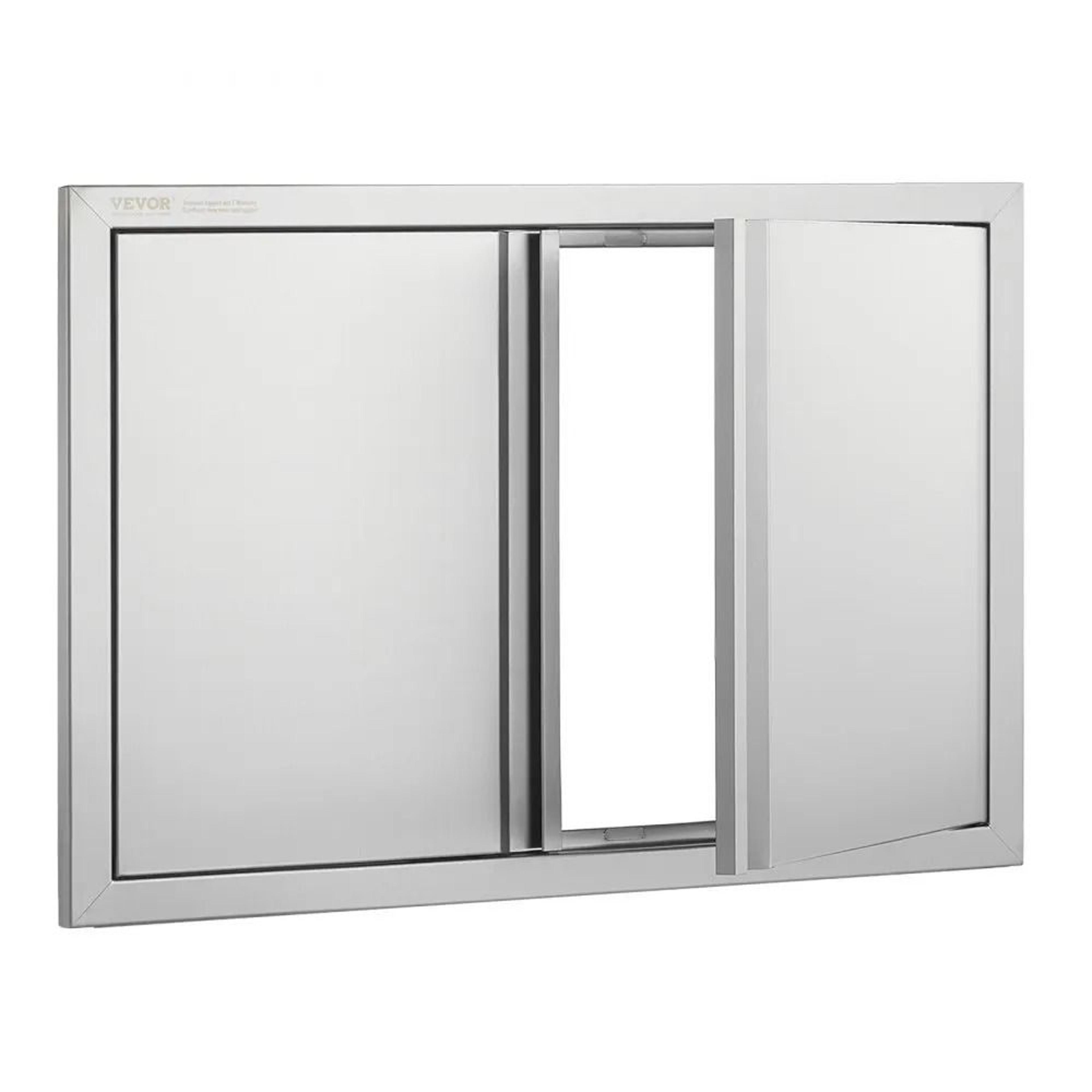 30 inch stainless steel bbq access door double outdoor kitchen cabinet door