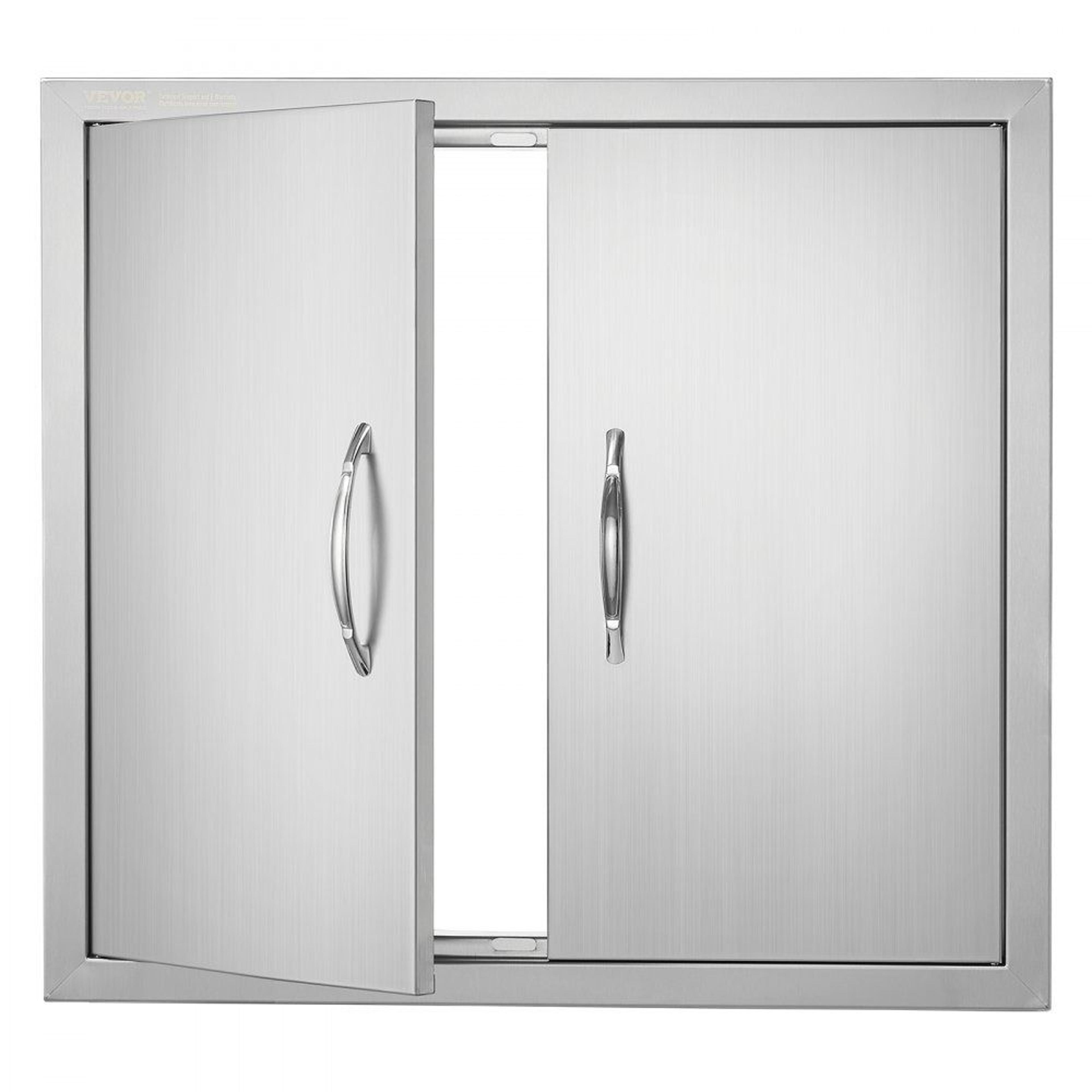 stainless steel bbq access door for outdoor kitchen grill island