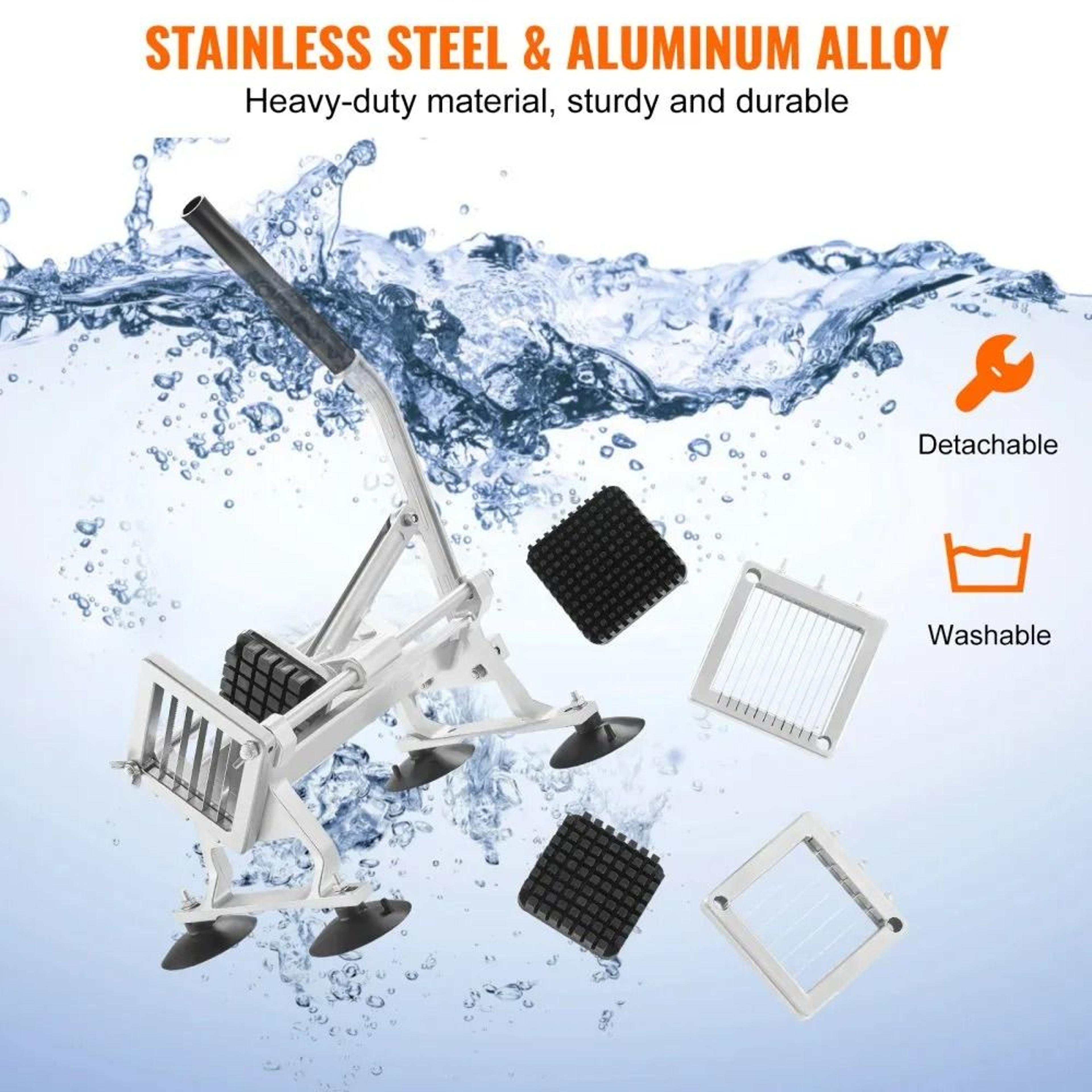 Commercial Vegetable Slicer With 3 Cutting Sizes Manual Fruit And Vegetable Cutter 1