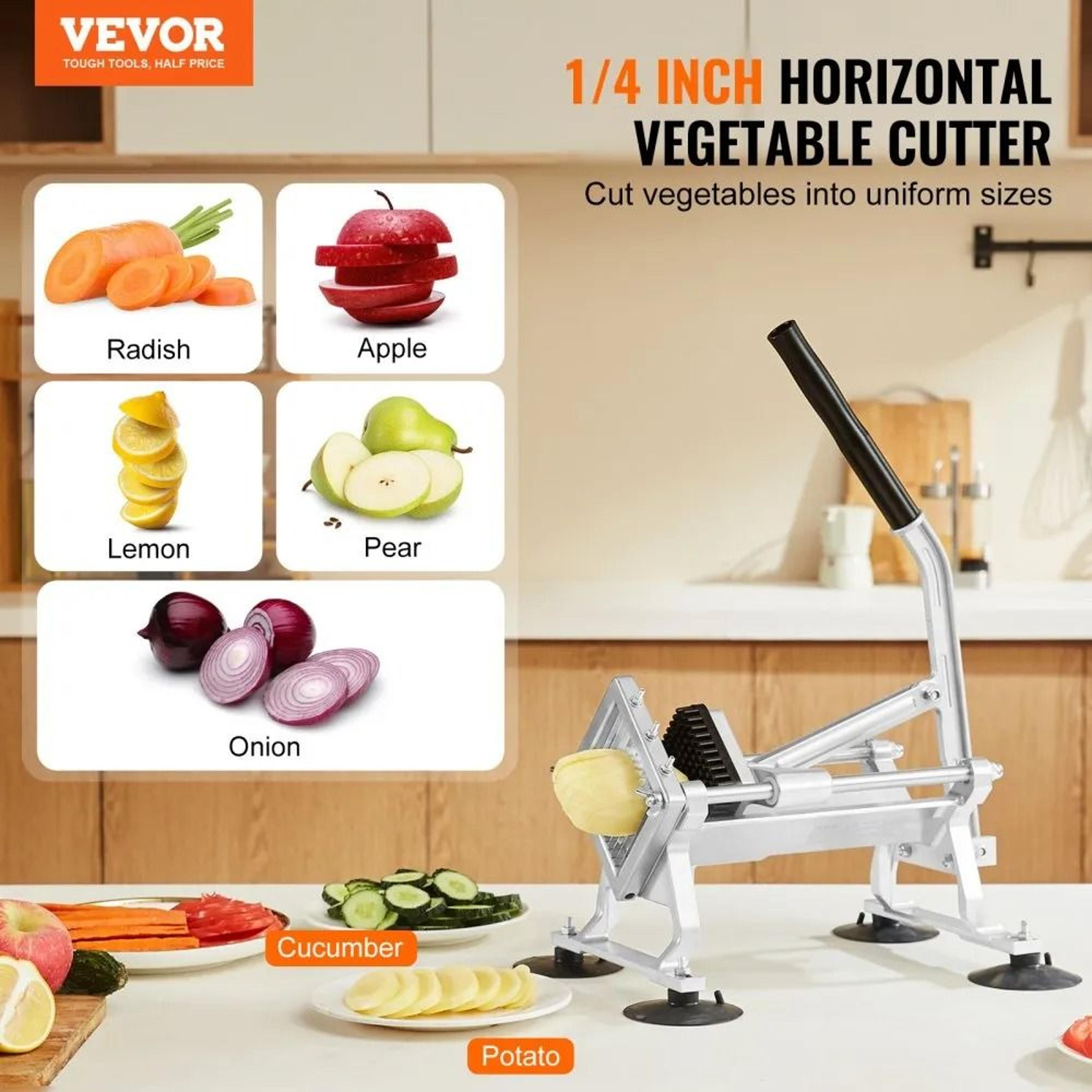 Commercial Vegetable Slicer 14 Inch Manual Fruit And Vegetable Cutter 1