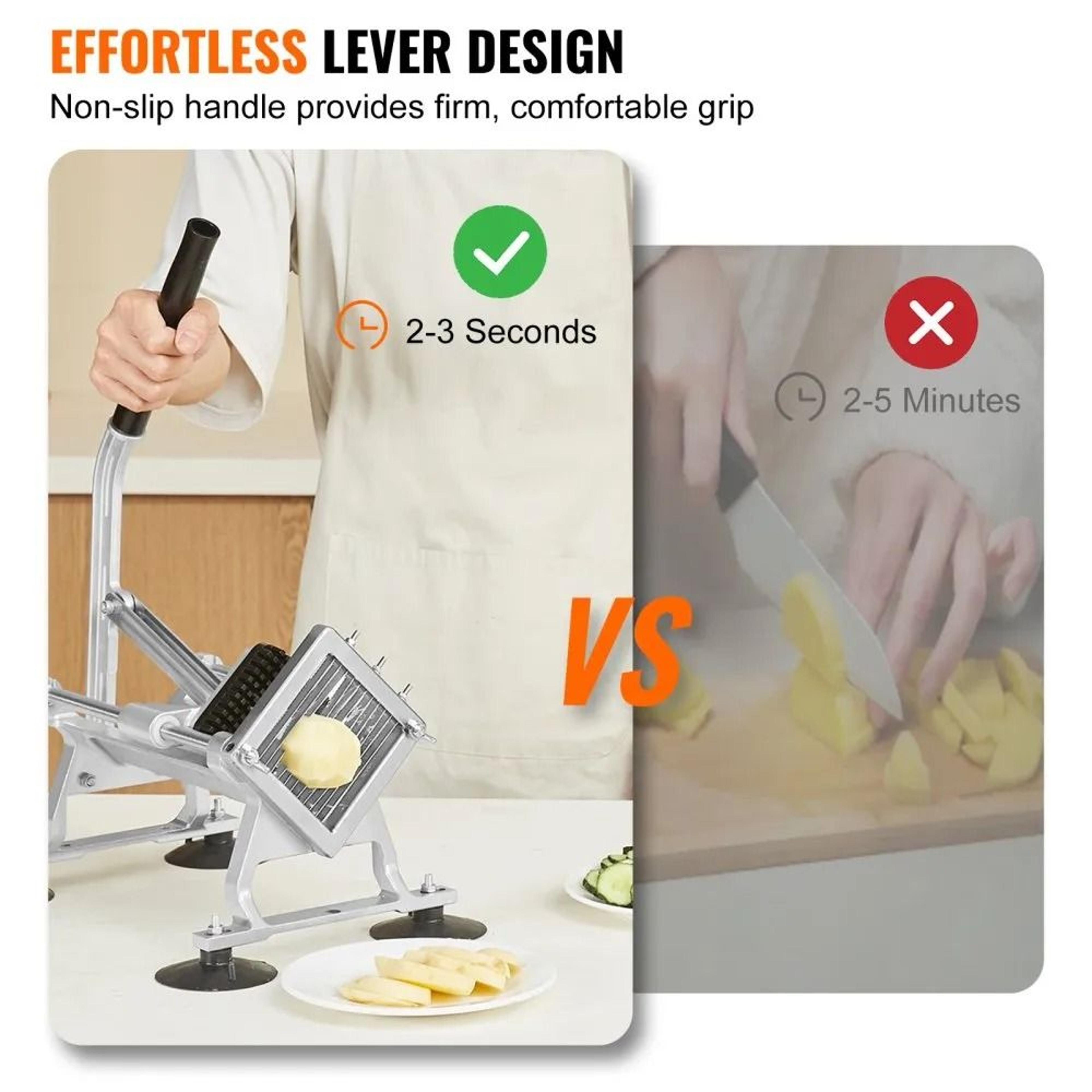 Commercial Vegetable Slicer 14 Inch Manual Fruit And Vegetable Cutter 5