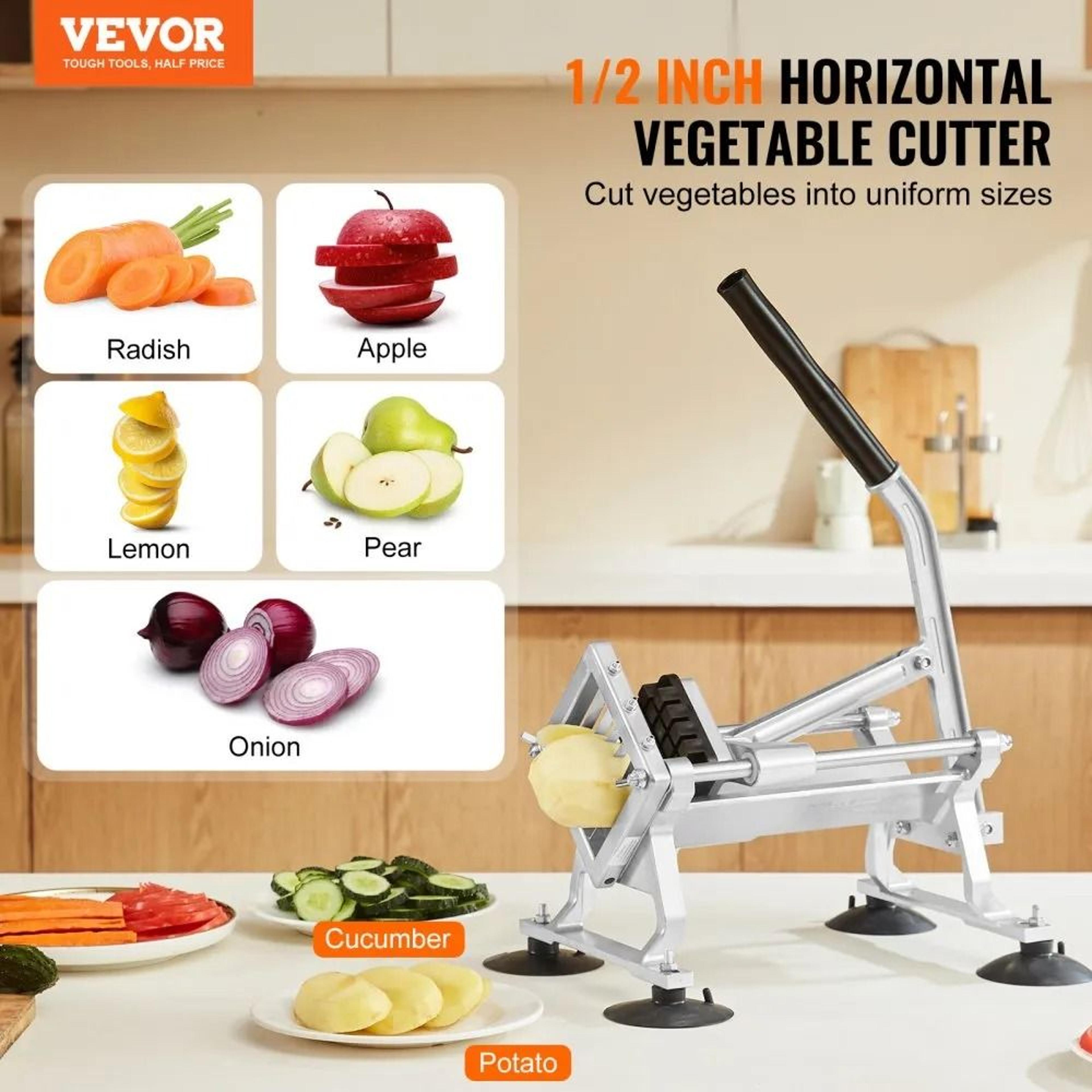 Commercial Vegetable Slicer 12 Inch Manual Fruit And Vegetable Cutter 1