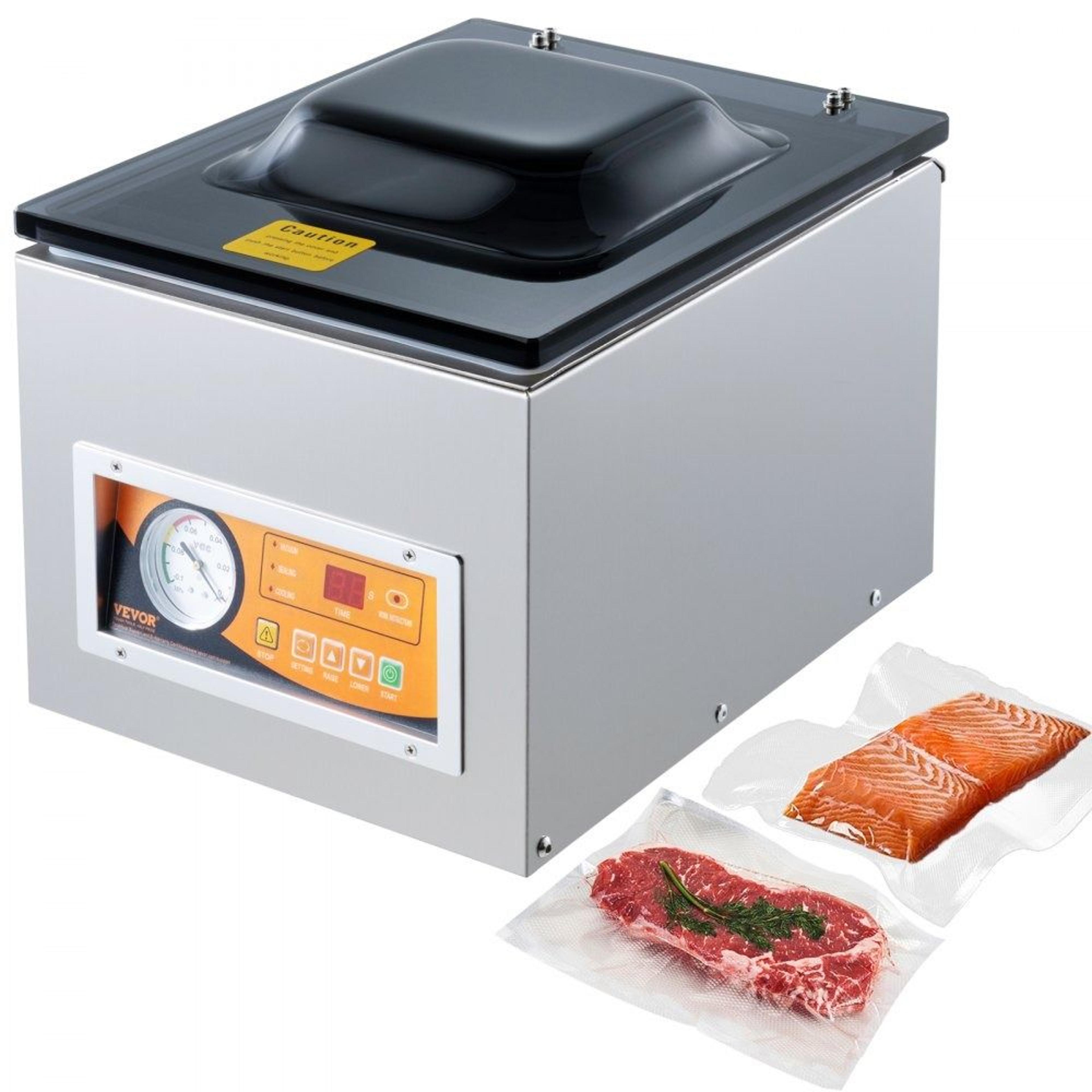 professional chamber vacuum sealer for wet foods and bulk food preservation