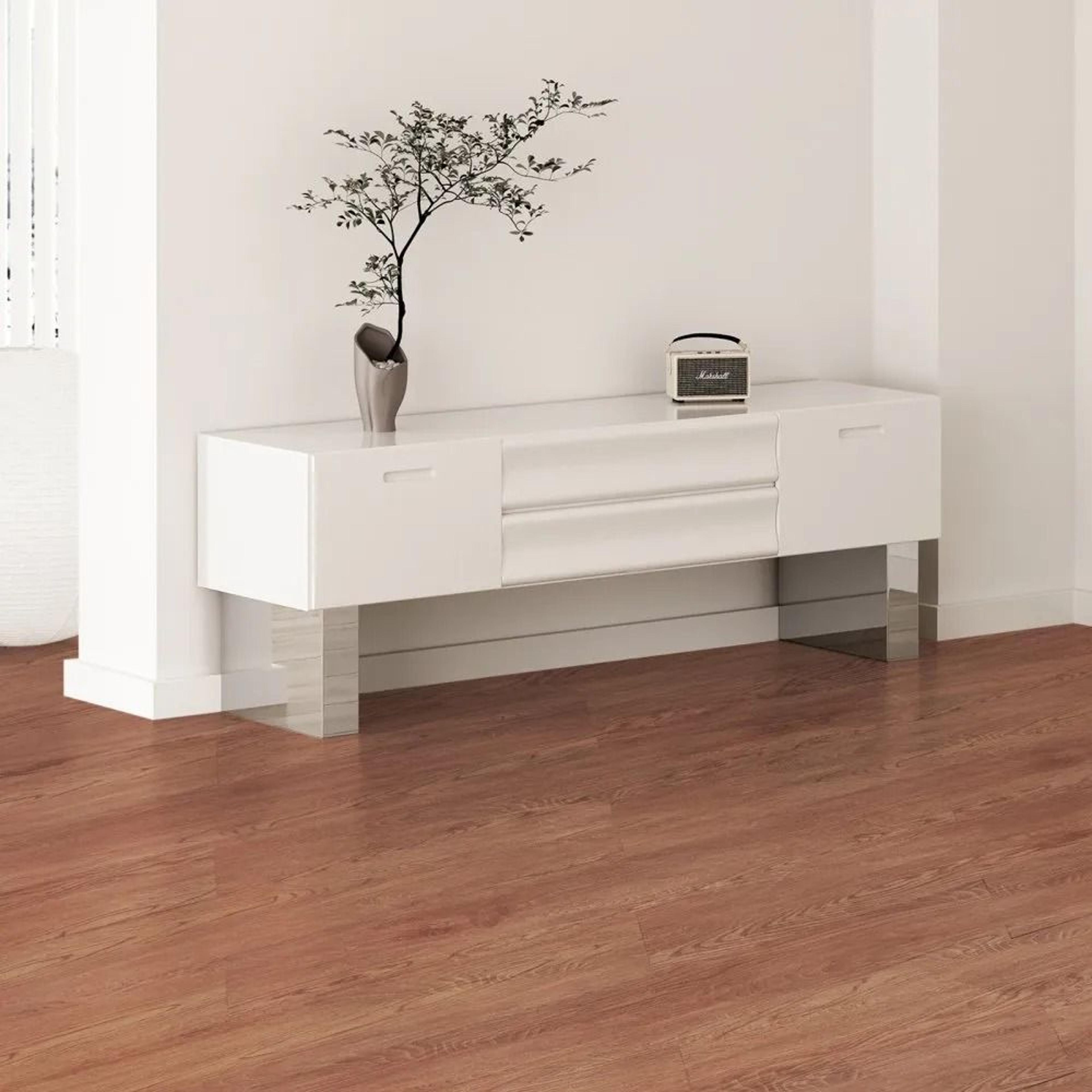 Peel And Stick Vinyl Flooring Waterproof Deep Brown Wood Grain Floor Tiles 36 Pack 7