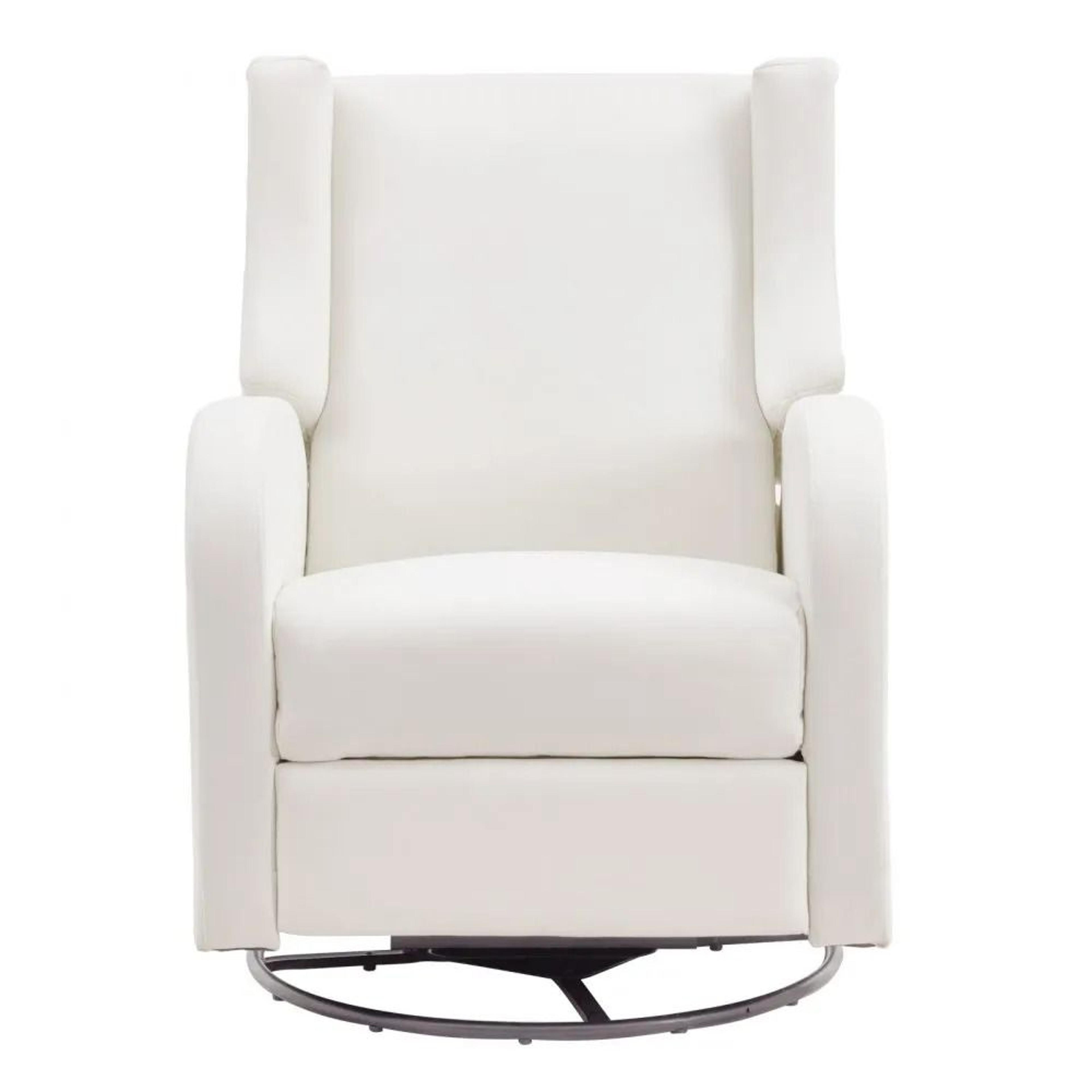 Power Swivel Glider Recliner Chair With USB Port And Adjustable Electric Recline 7
