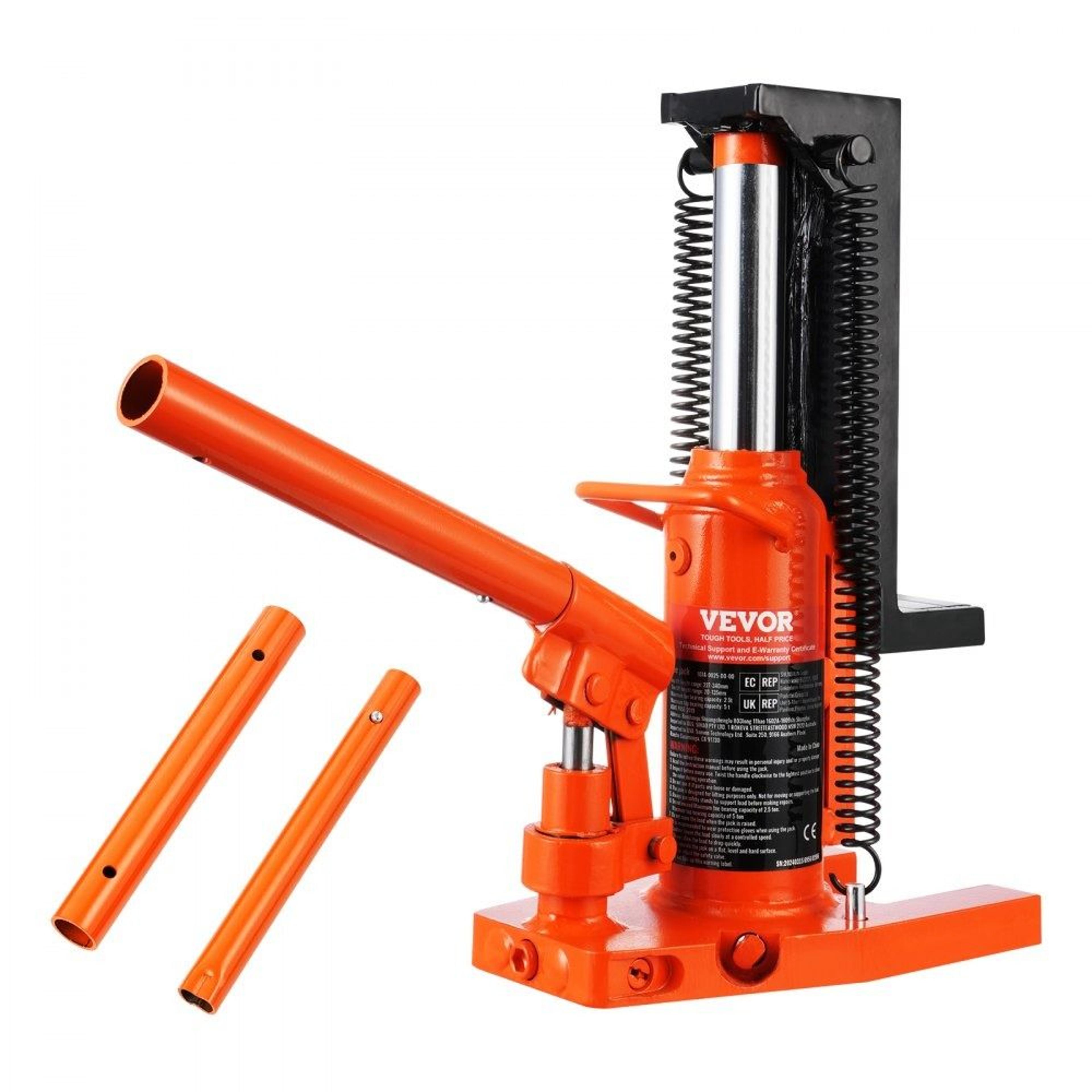 heavy duty hydraulic toe jack 5 ton machine jack for industrial equipment lifting