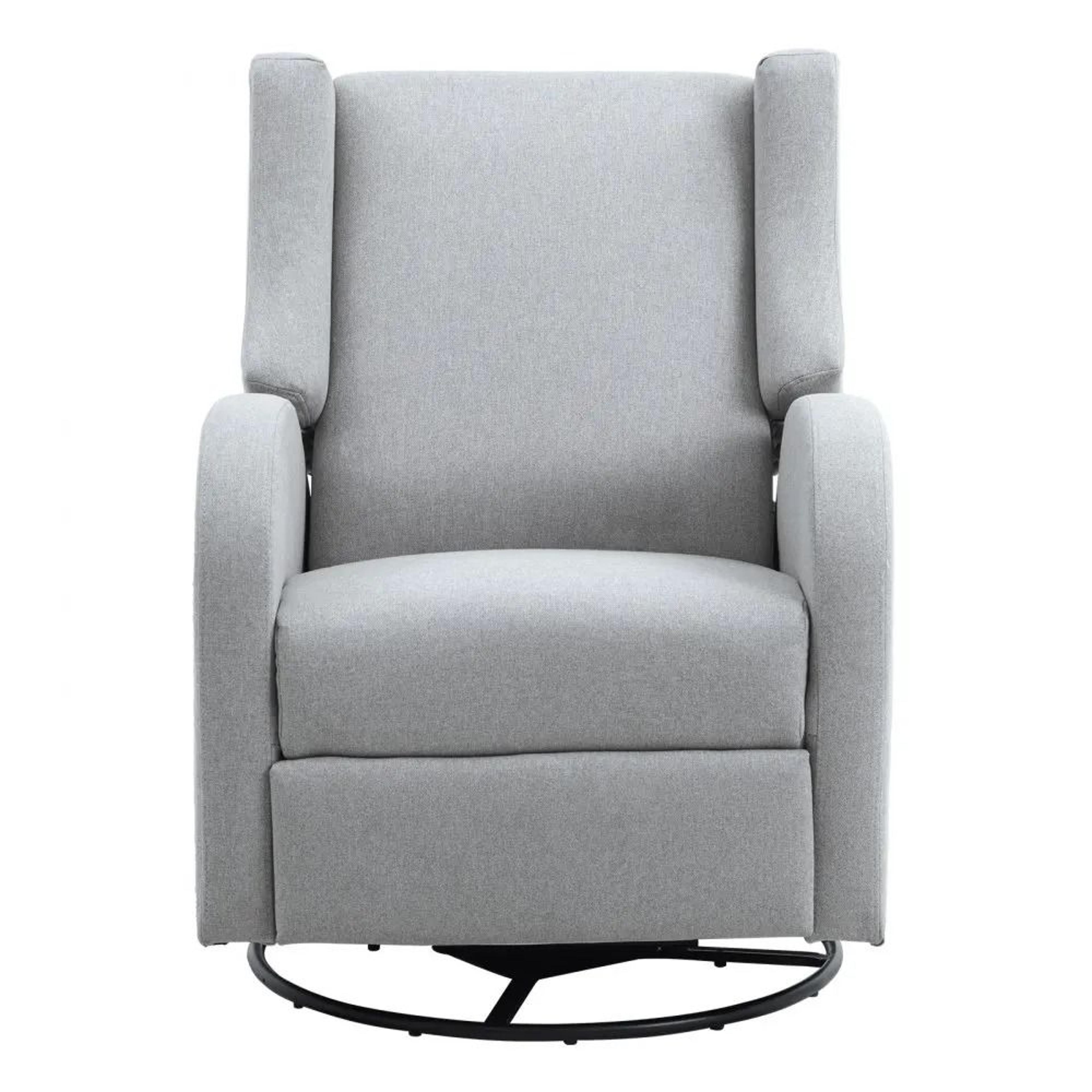 Power Swivel Glider Recliner Chair With Electric Adjustable Recline And USB Port 7