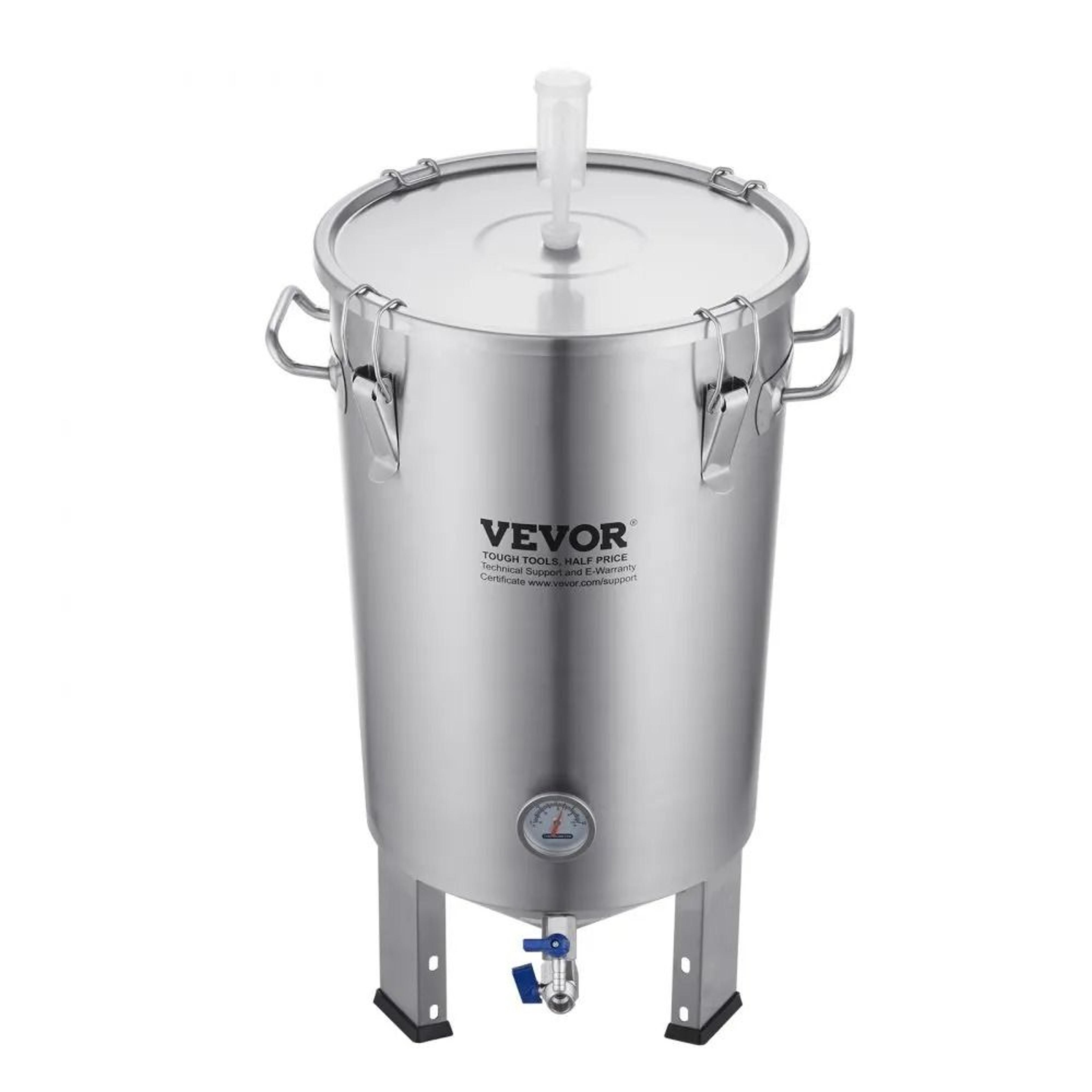 8 Gallon Stainless Steel Conical Fermenter Home Brewing Fermentation Tank 7
