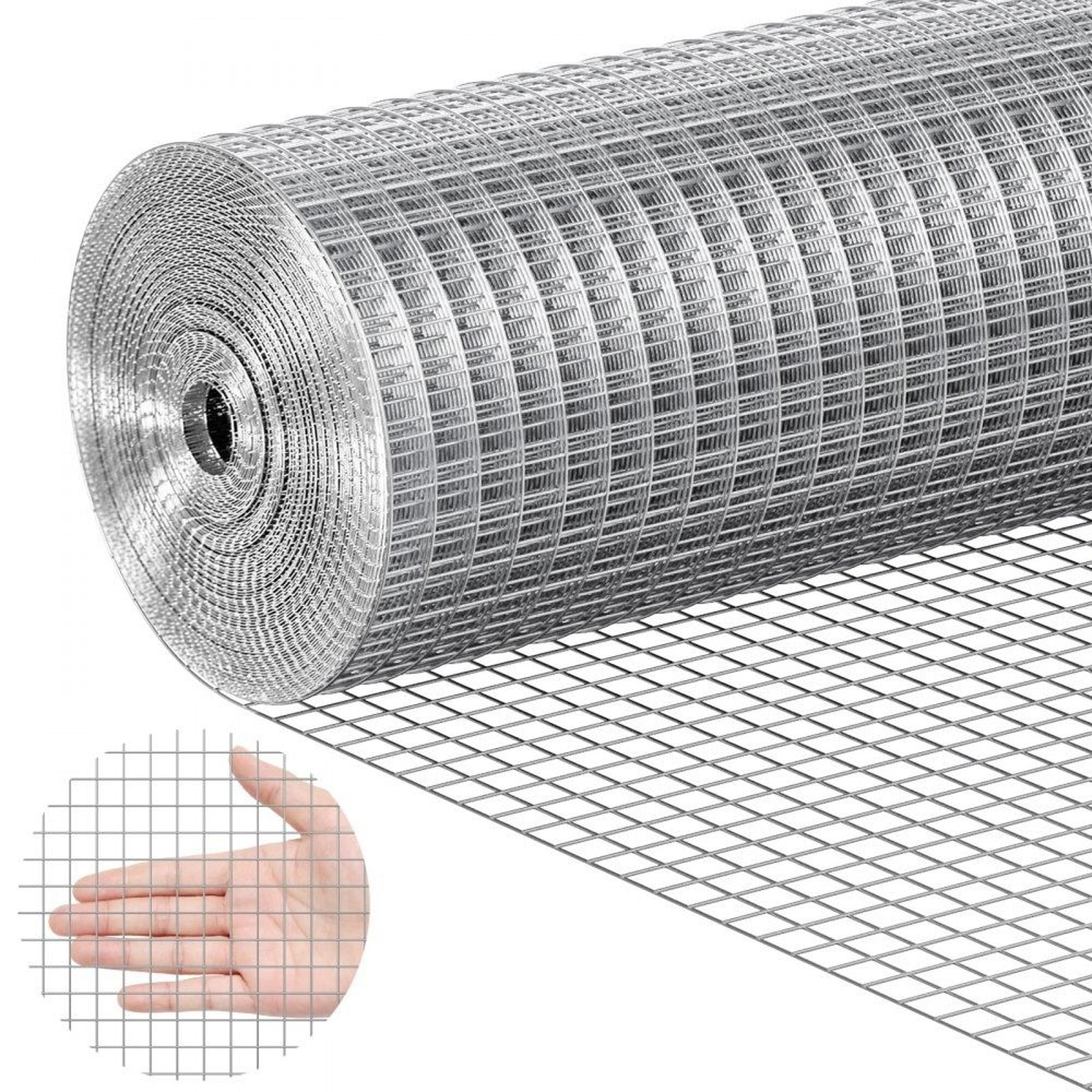 galvanized hardware cloth welded wire mesh for garden and animal fencing