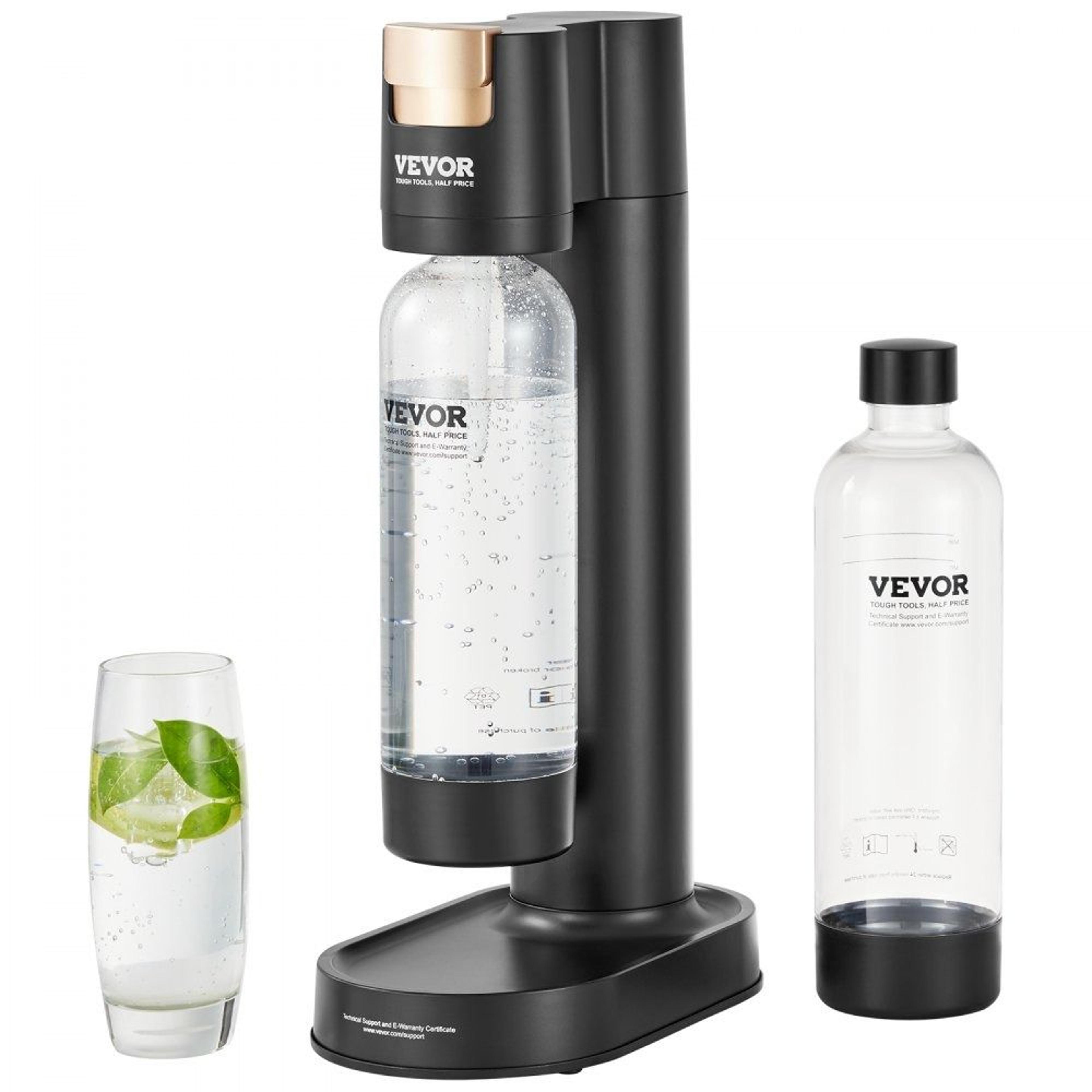 sparkling water maker soda maker machine with two 1l bottles