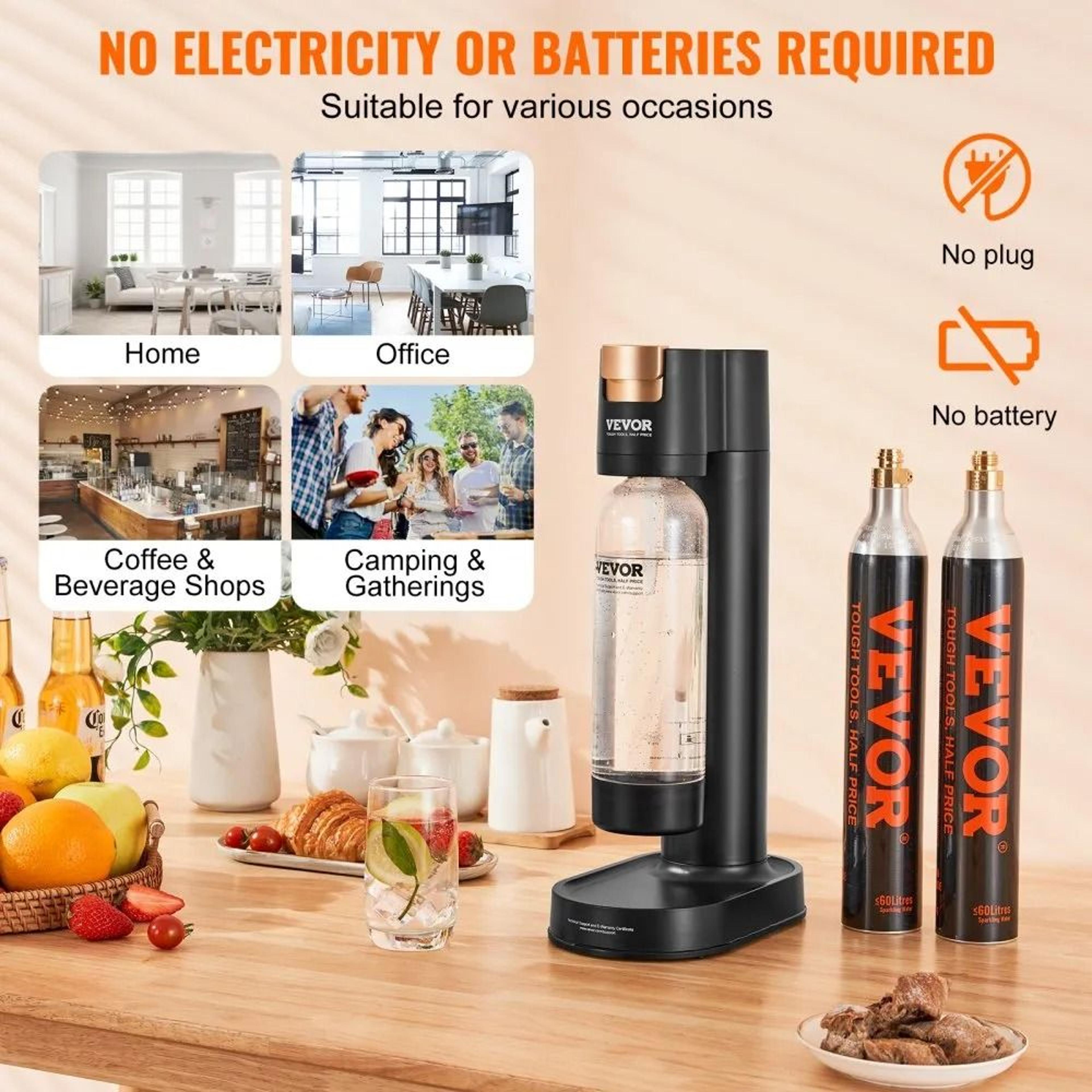 Sparkling Water Maker Soda Maker Machine For Fresh Home Carbonation 1