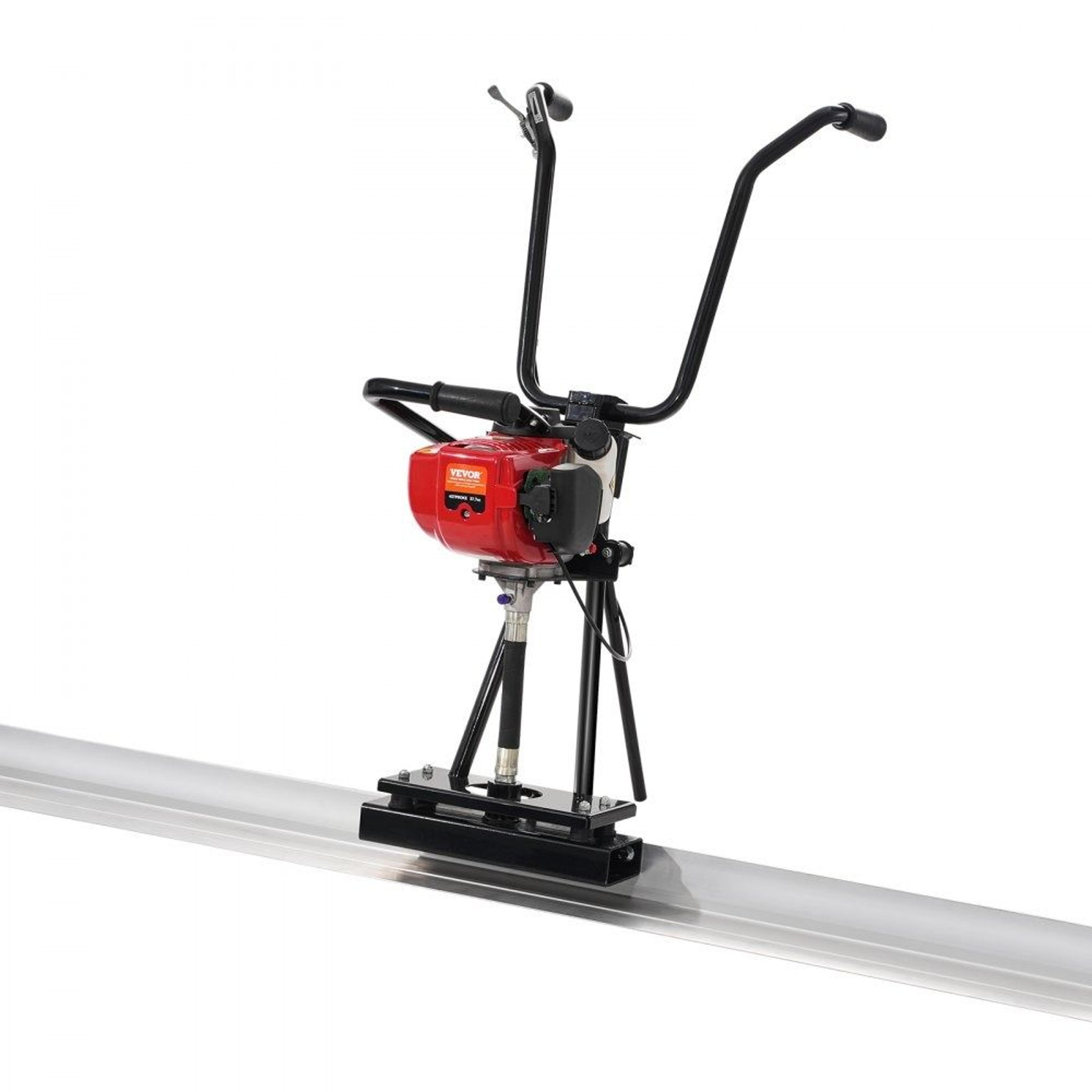 gas concrete power screed 11ft aluminum blade vibrating concrete screed