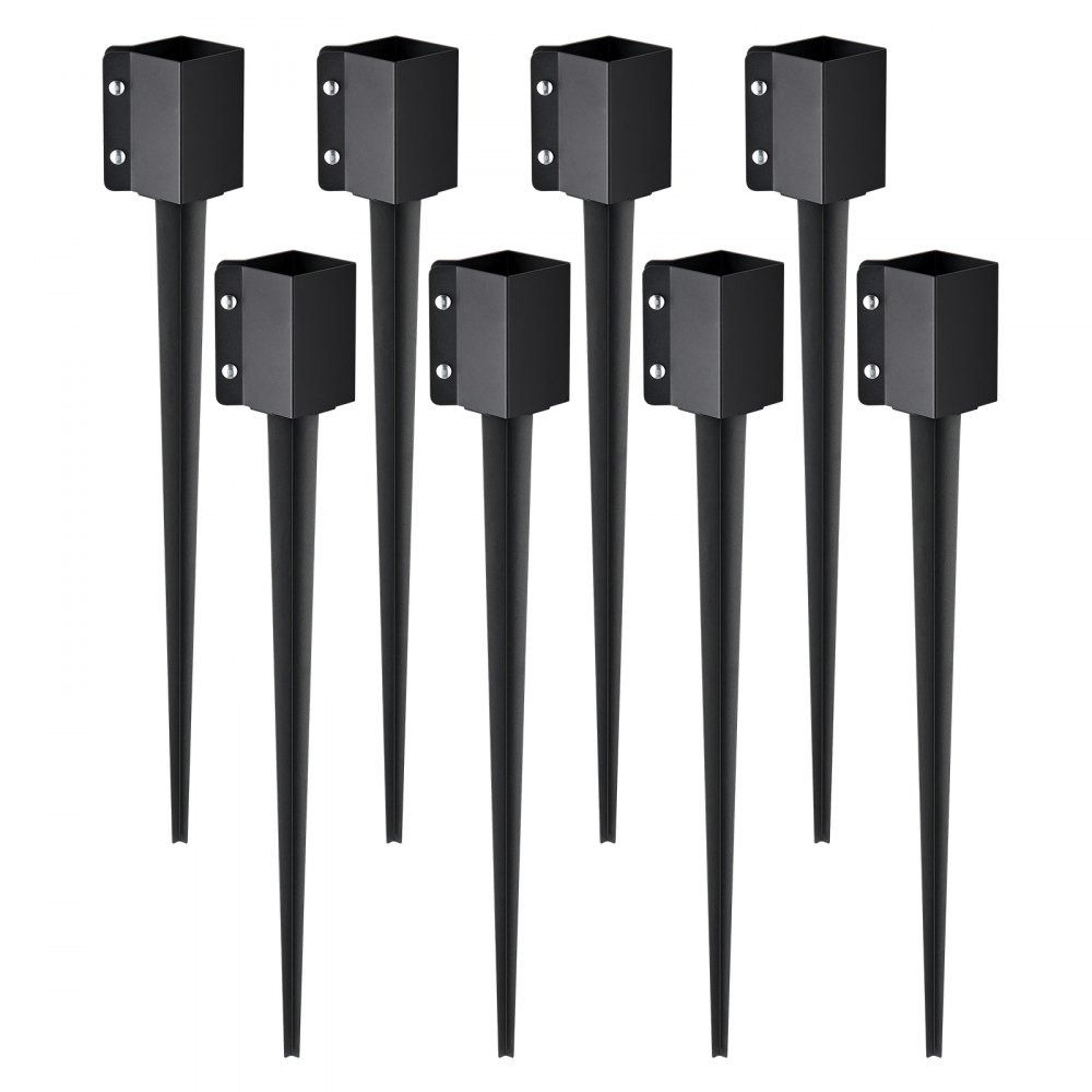 heavy duty 4x4 fence post anchor ground spikes for secure outdoor wood posts