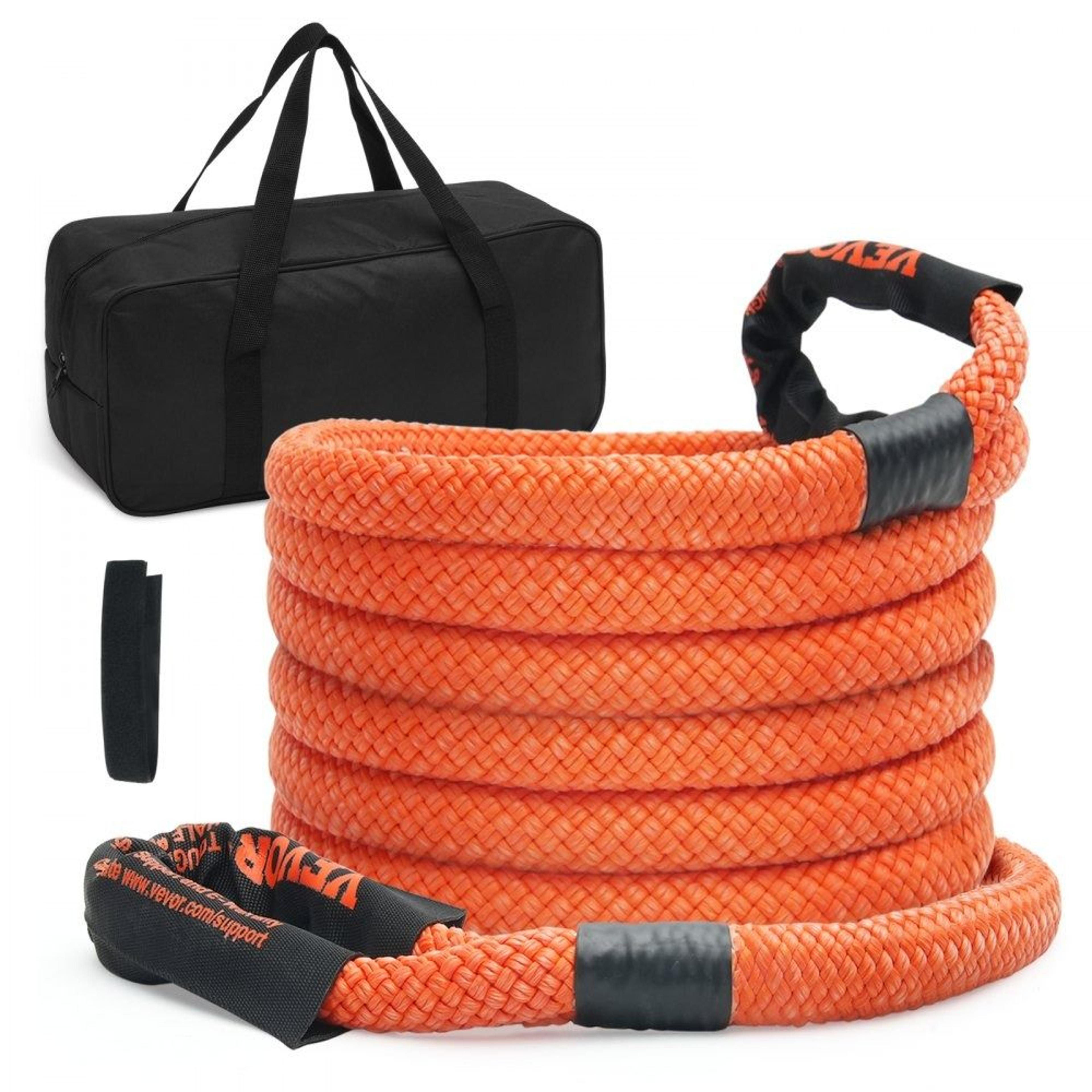 heavy duty kinetic recovery rope off road snatch rope for trucks suvs and atvs