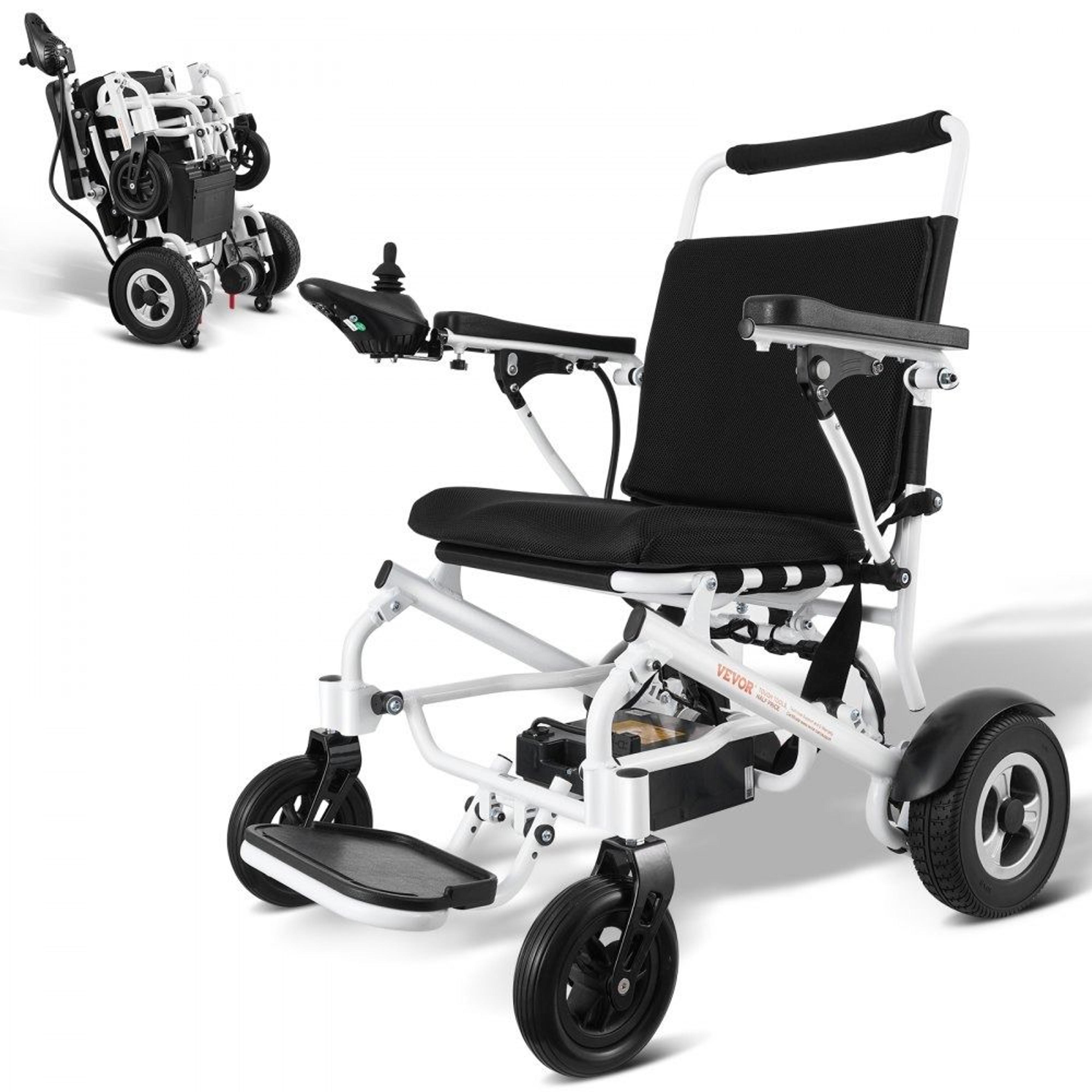 foldable electric wheelchair for adults long range all terrain motorized mobility chair