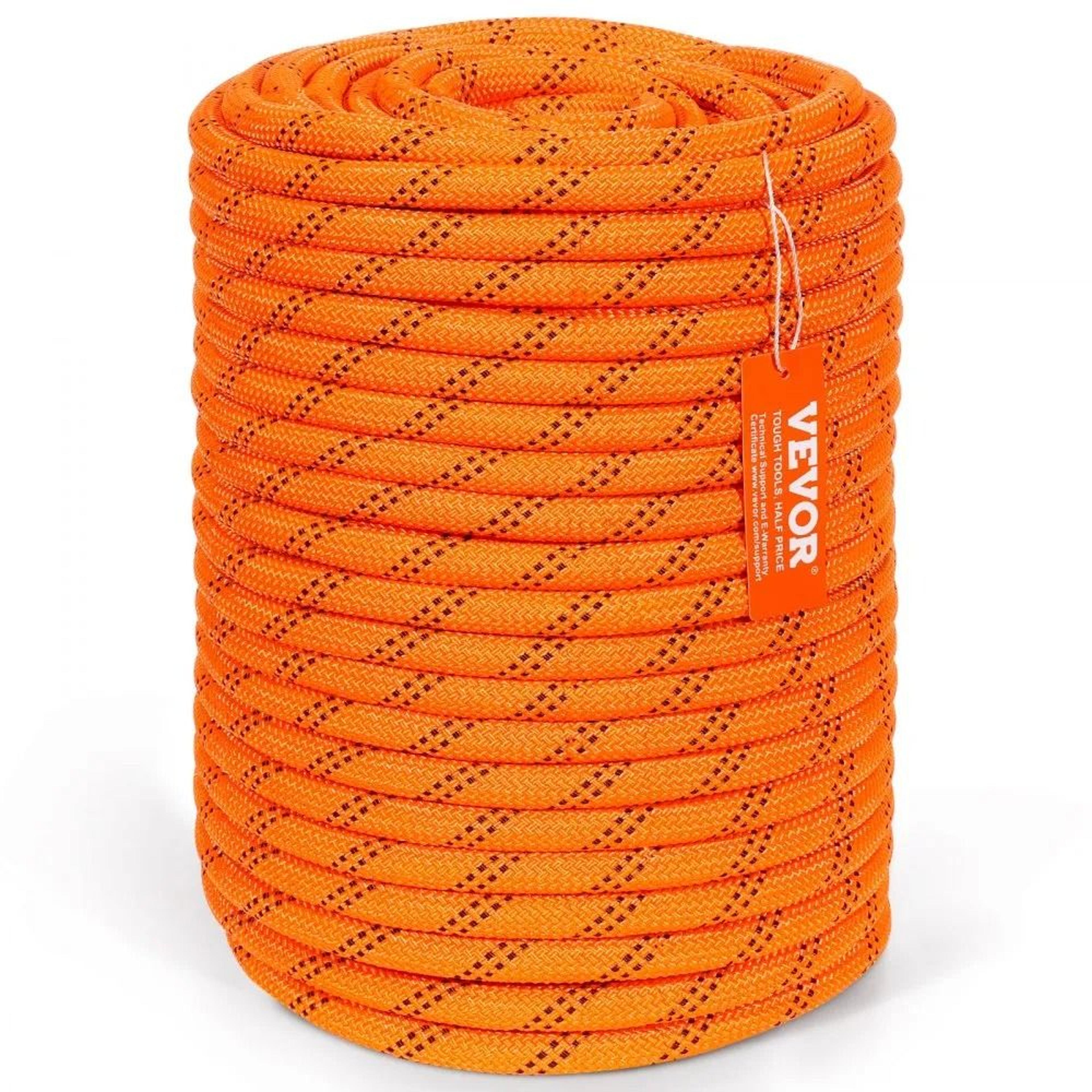 heavy duty double braided polyester rope for arborist rigging climbing camping and rescue