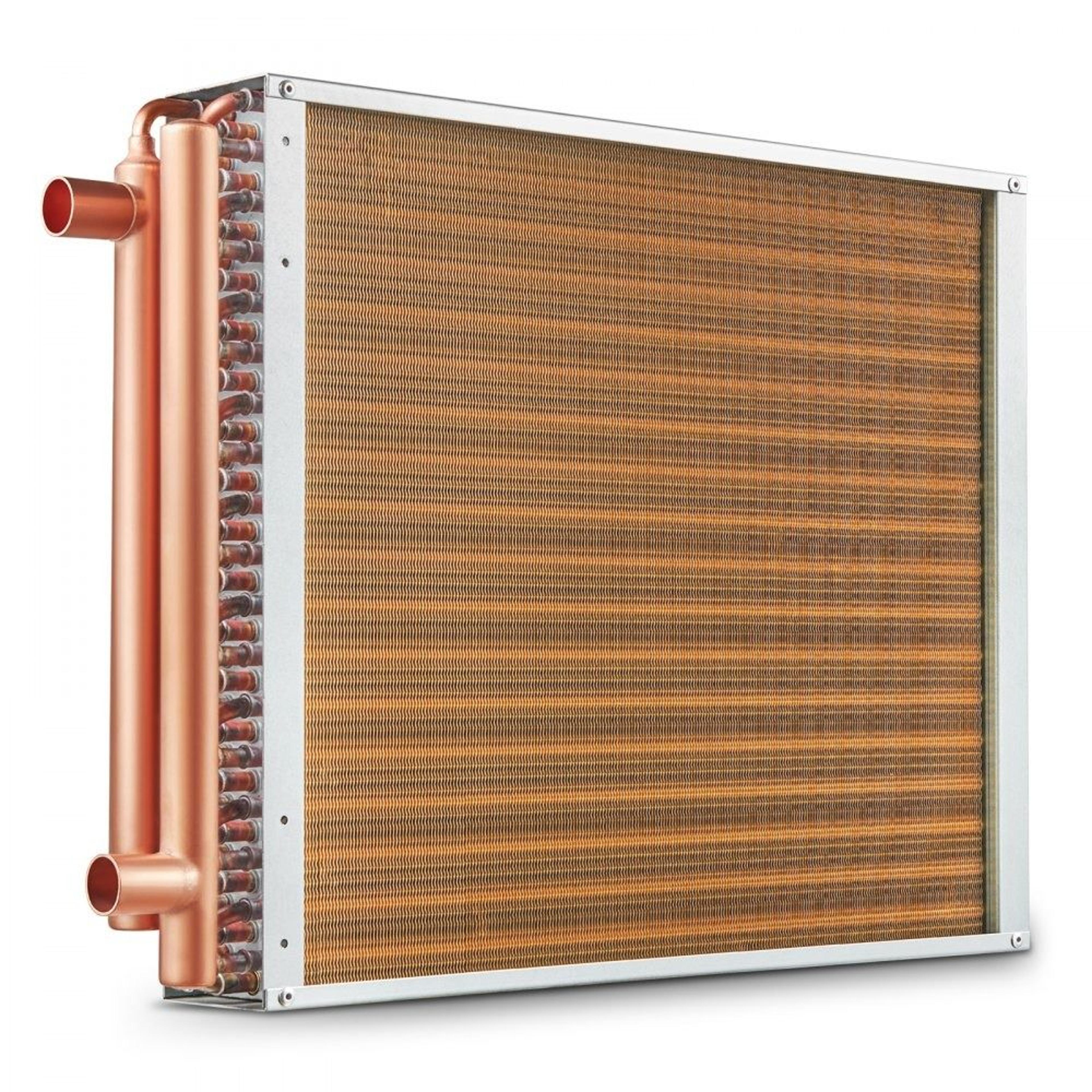 water to air heat exchanger 18 x 20 outdoor wood furnace hot water coil for forced air heating