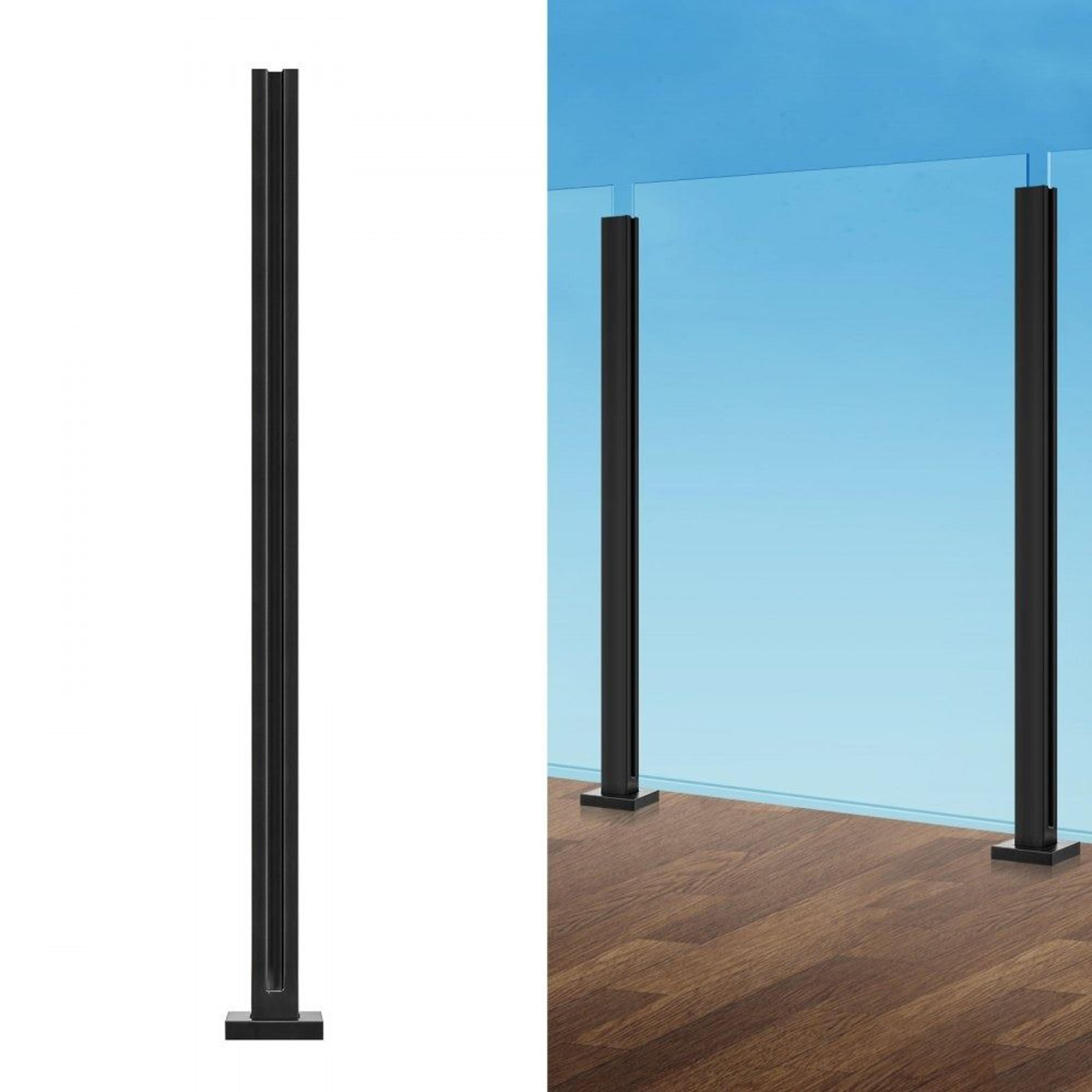 heavy duty glass railing bracket 304 stainless steel clamp for frameless tempered glass