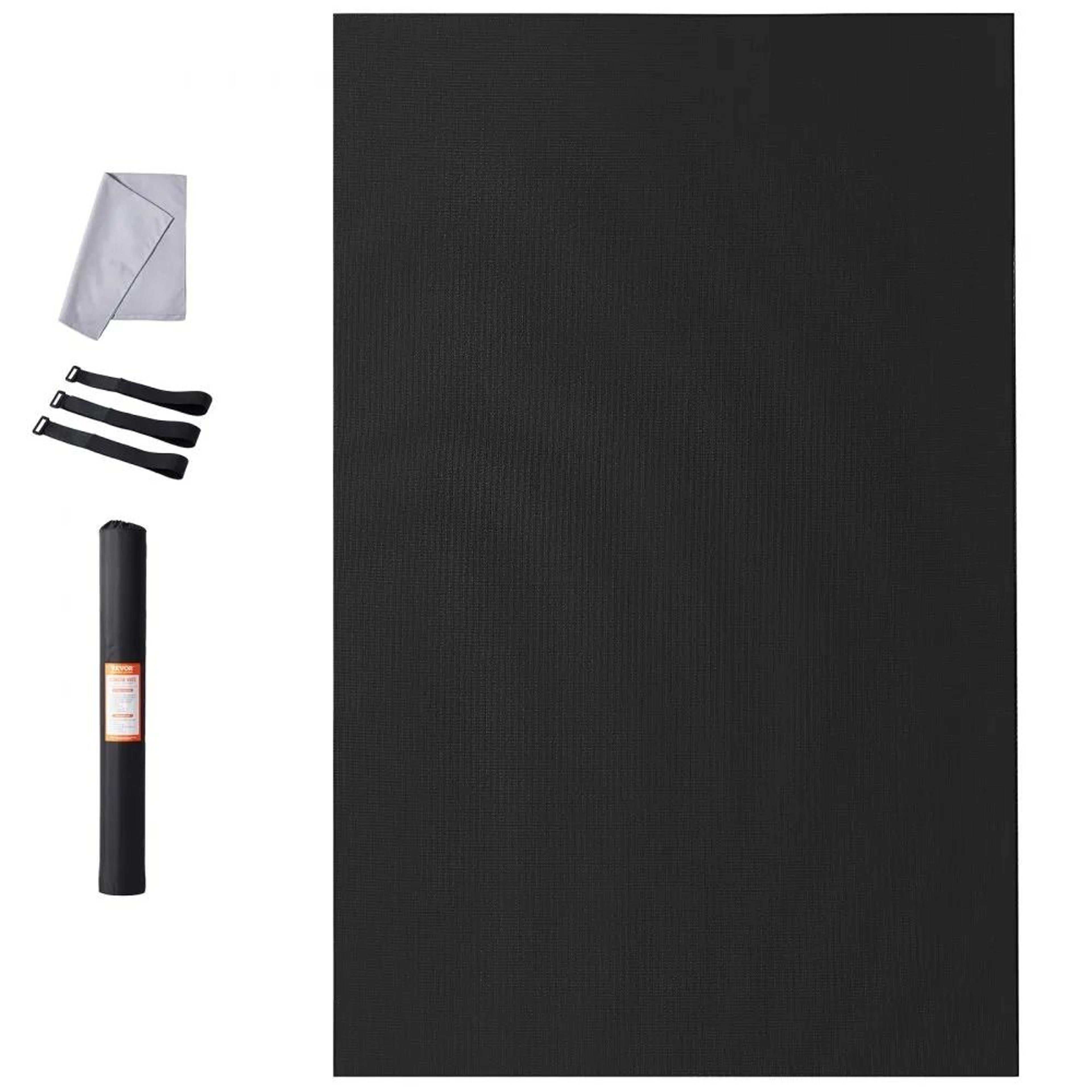 8x5 ft large exercise mat non slip workout mat for home gym yoga pilates and fitness