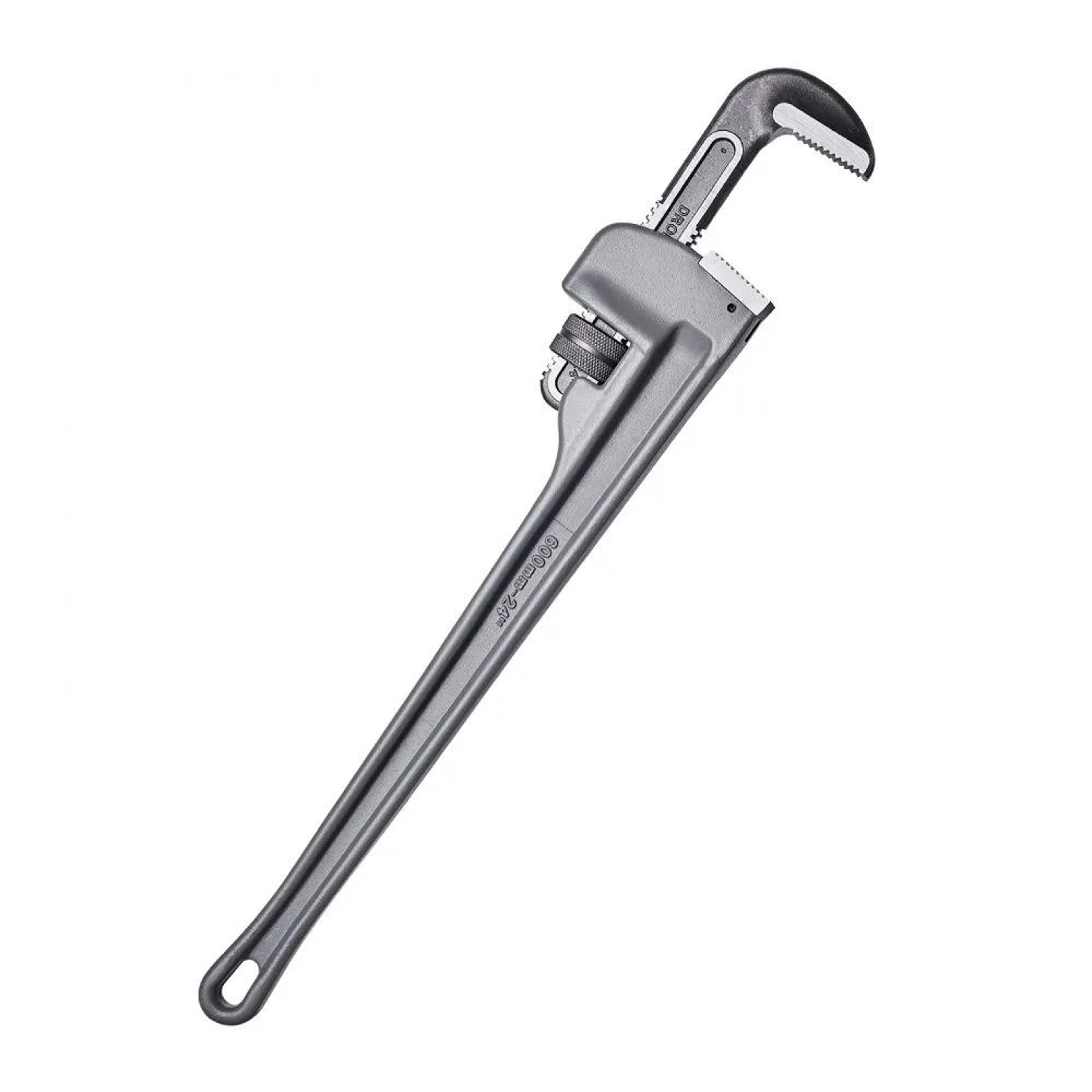 24 inch aluminum pipe wrench adjustable plumbing tool with high strength jaw