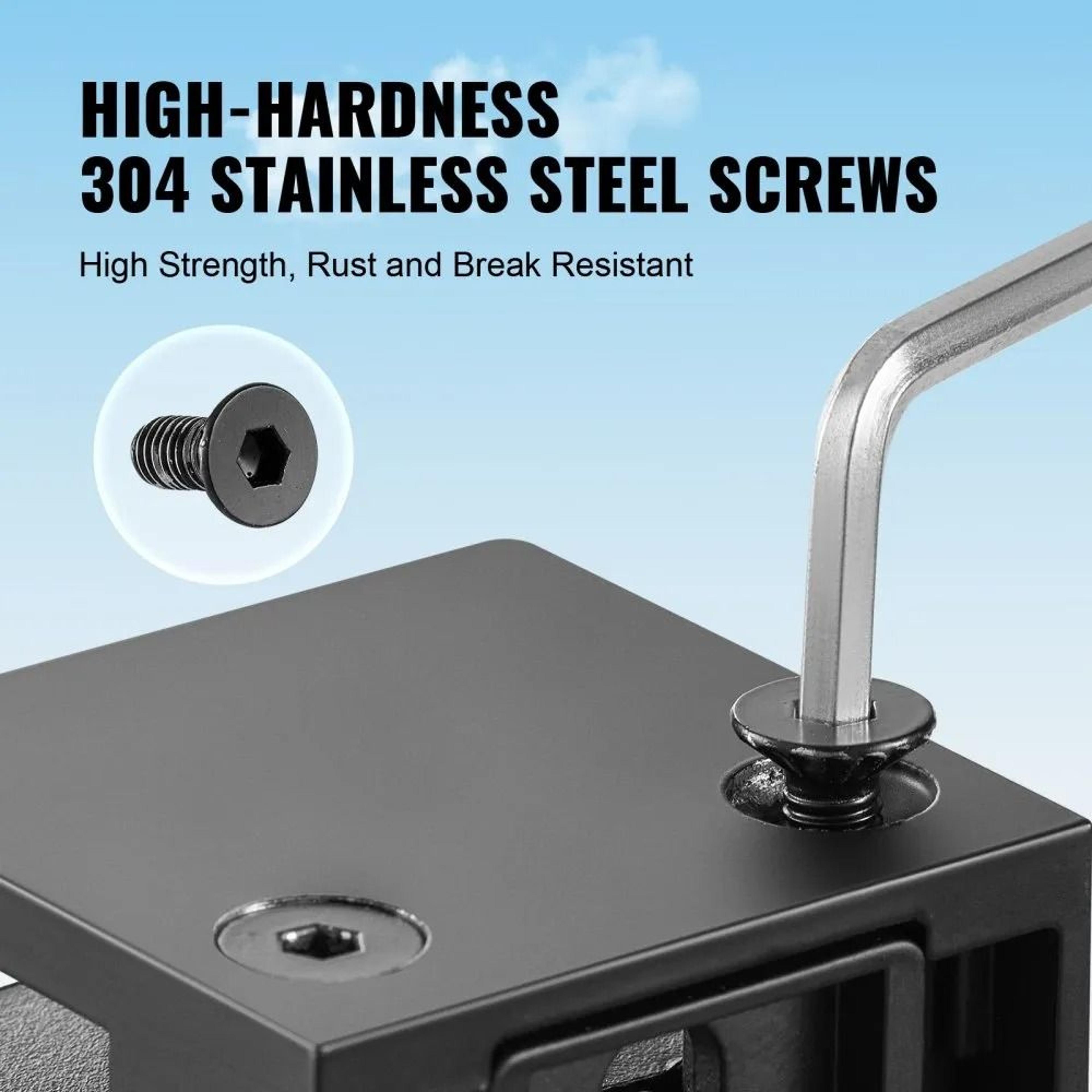Square Glass Clamps For Railing And Shelves 304 Stainless Steel Adjustable Mounting Brackets 2