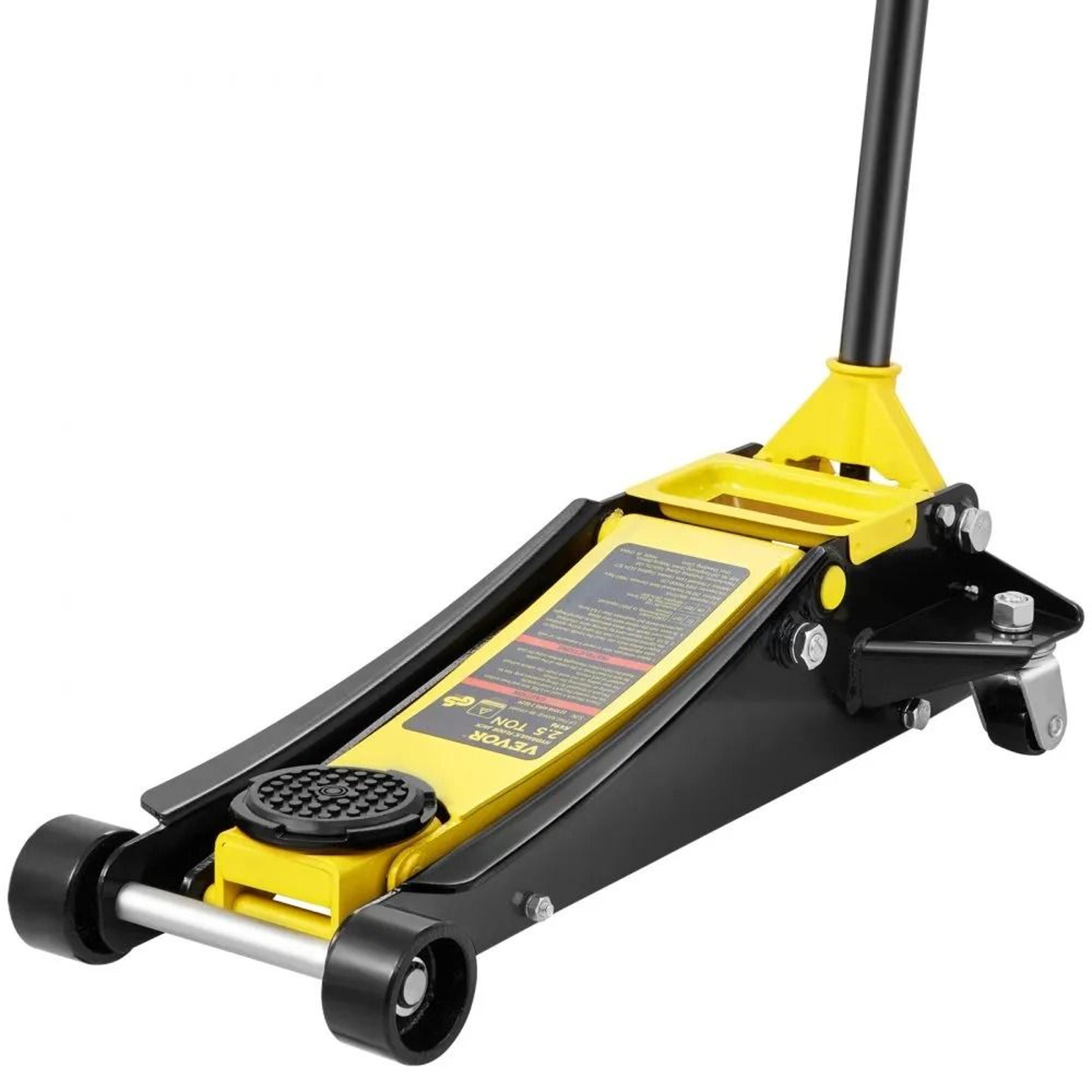 25 Ton Low Profile Floor Jack With Dual Piston Quick Lift 6