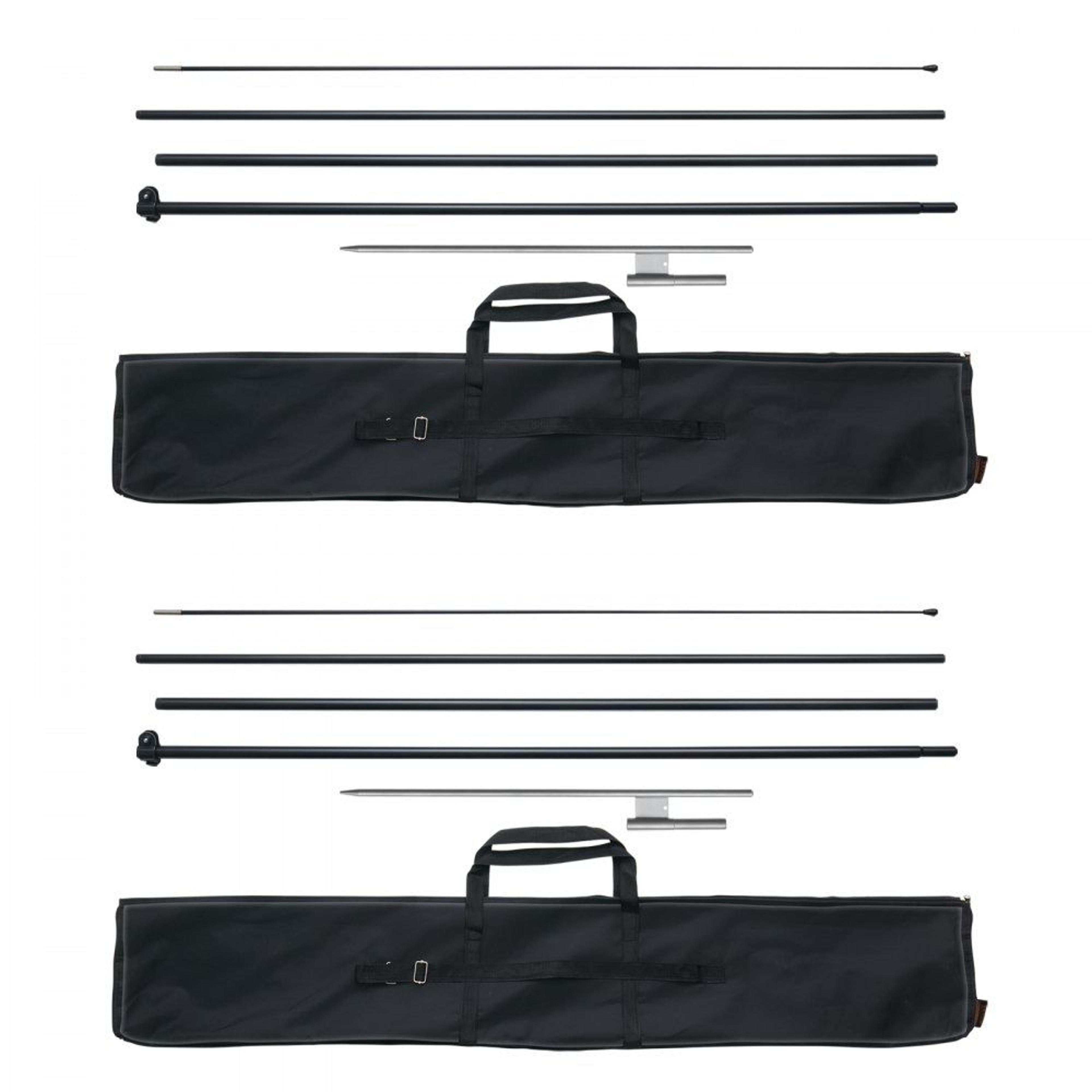 163 Ft Feather Flag Pole Kit 2 Pack For Outdoor Business Advertising 7