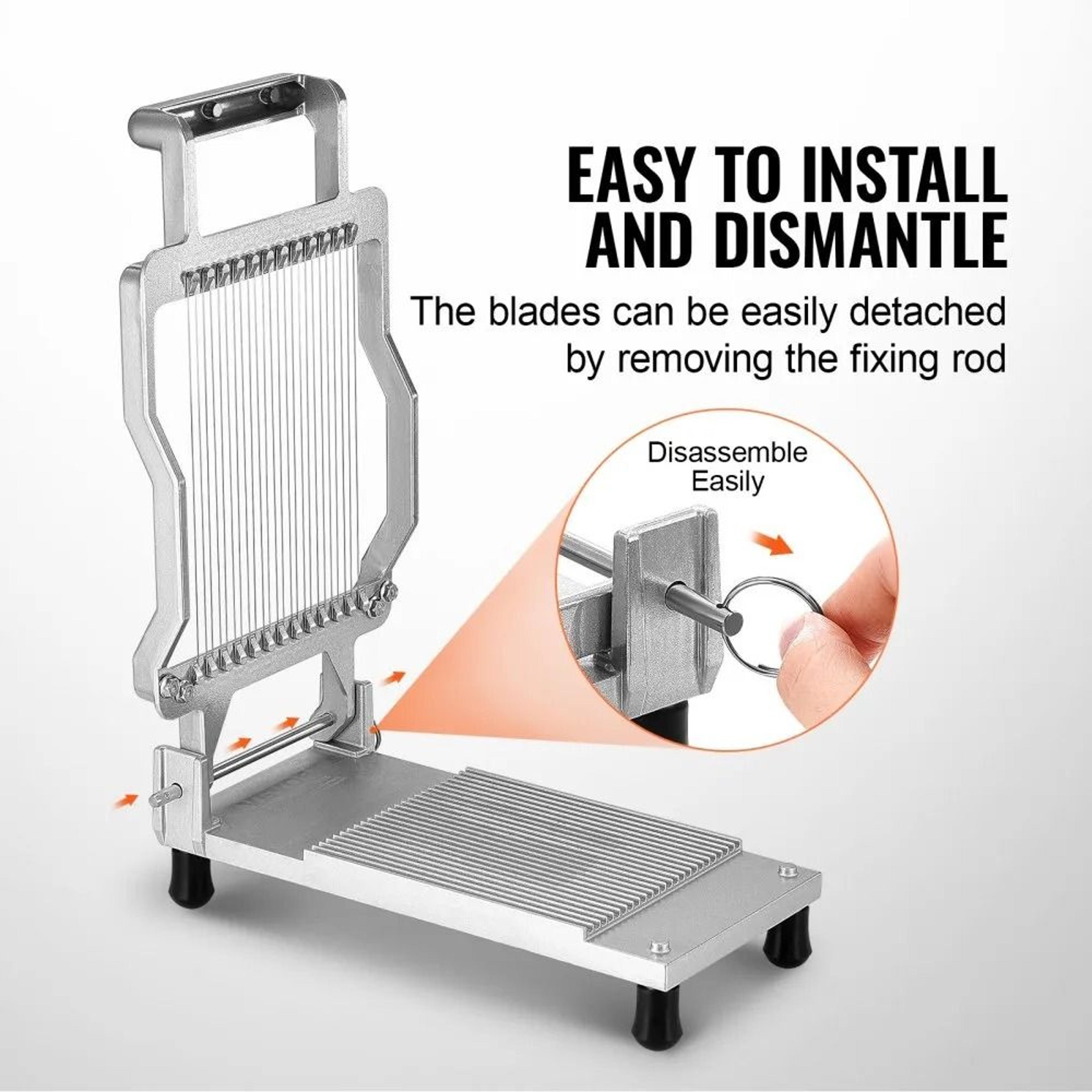 Ultra Thin Wire Cheese Cutter With Stainless Steel Blade For Precise Slicing 2